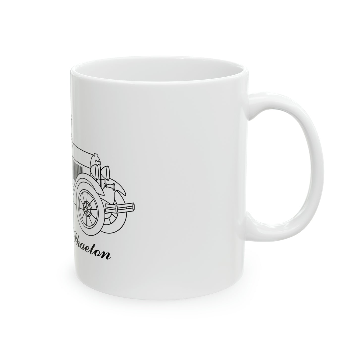 1929 Phaeton White Mug