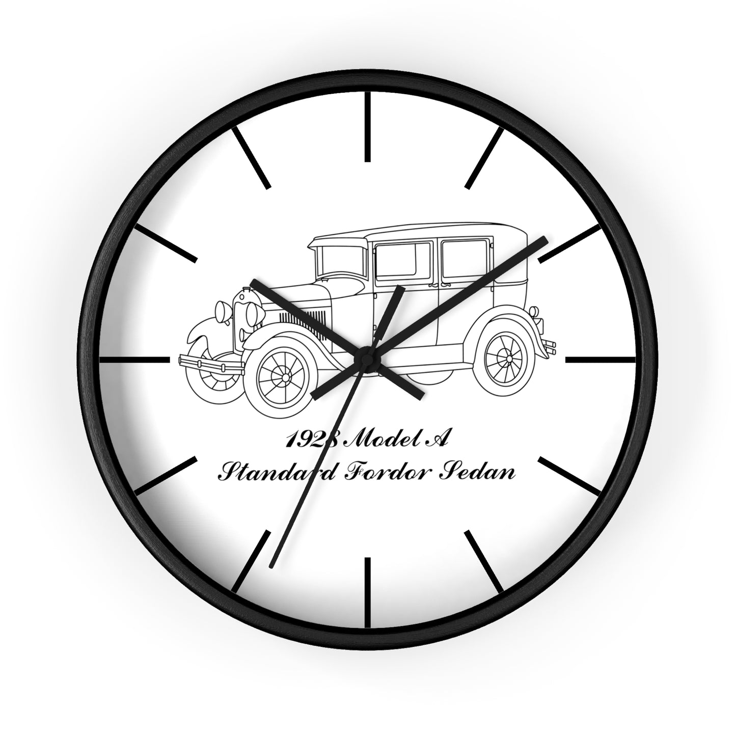 1928 Standard Fordor Sedan Delivery Wall Clock