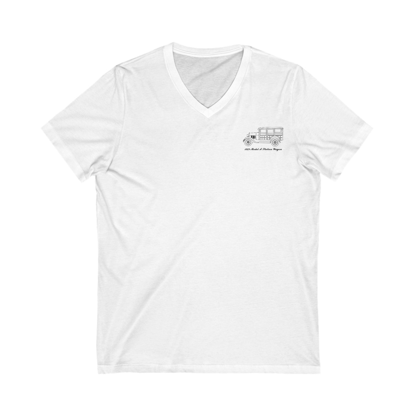 1929 Station Wagon Women's V-Neck Shirt