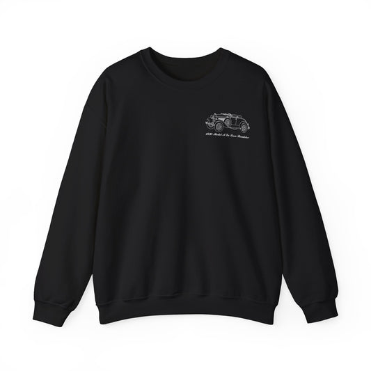 1930 De Luxe Roadster Crewneck Sweatshirt