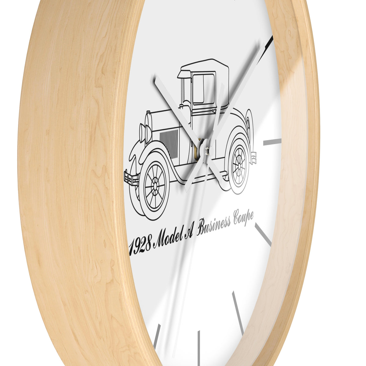 1928 Business Coupe Wall Clock