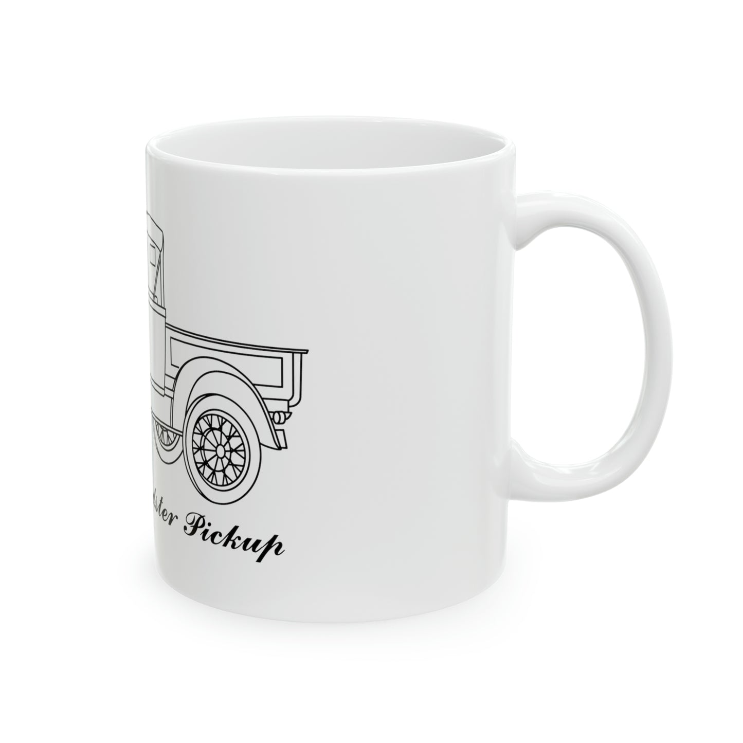 1929 Roadster Pickup White Mug