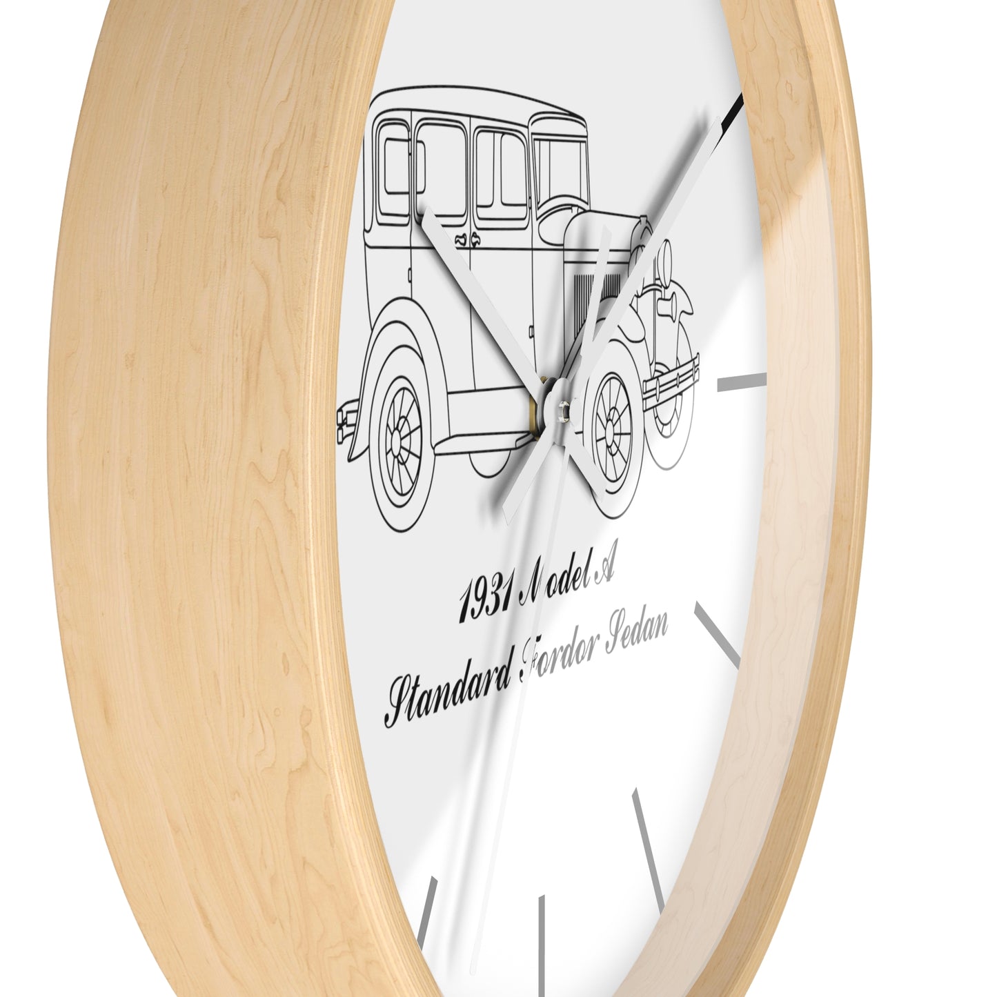 1931 Standard Fordor Sedan Wall Clock