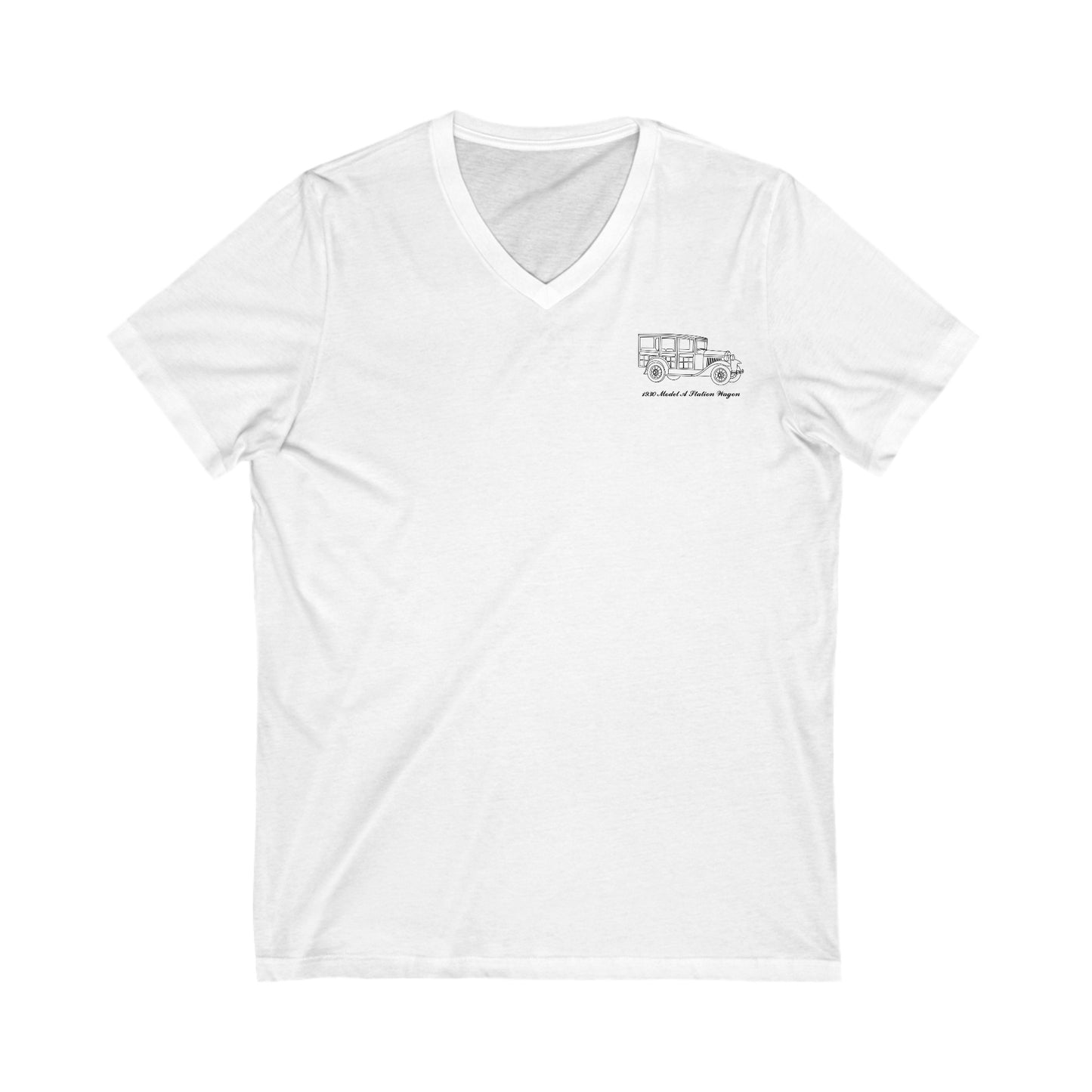 1930 Station Wagon Women's V-Neck Shirt