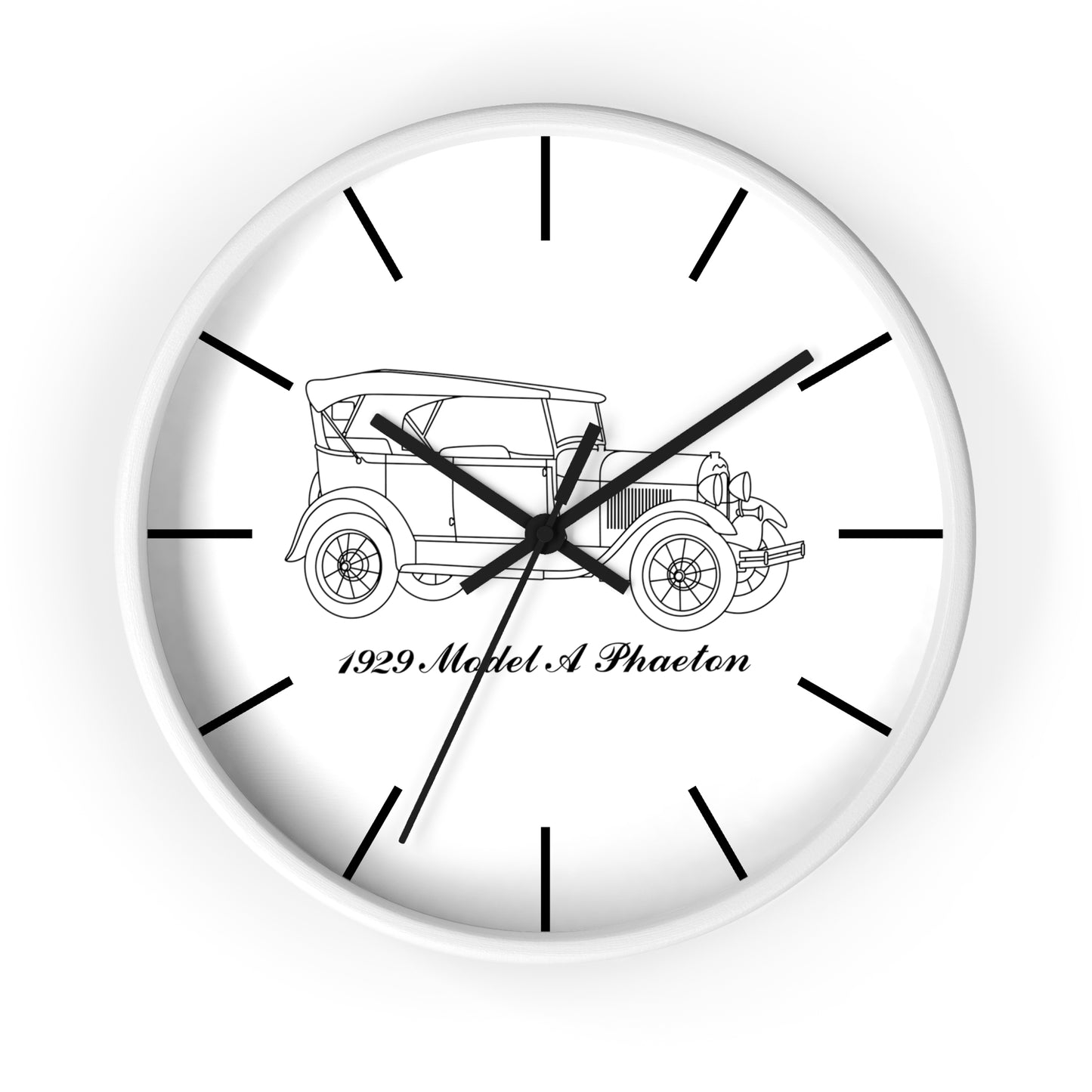 1929 Phaeton Wall Clock