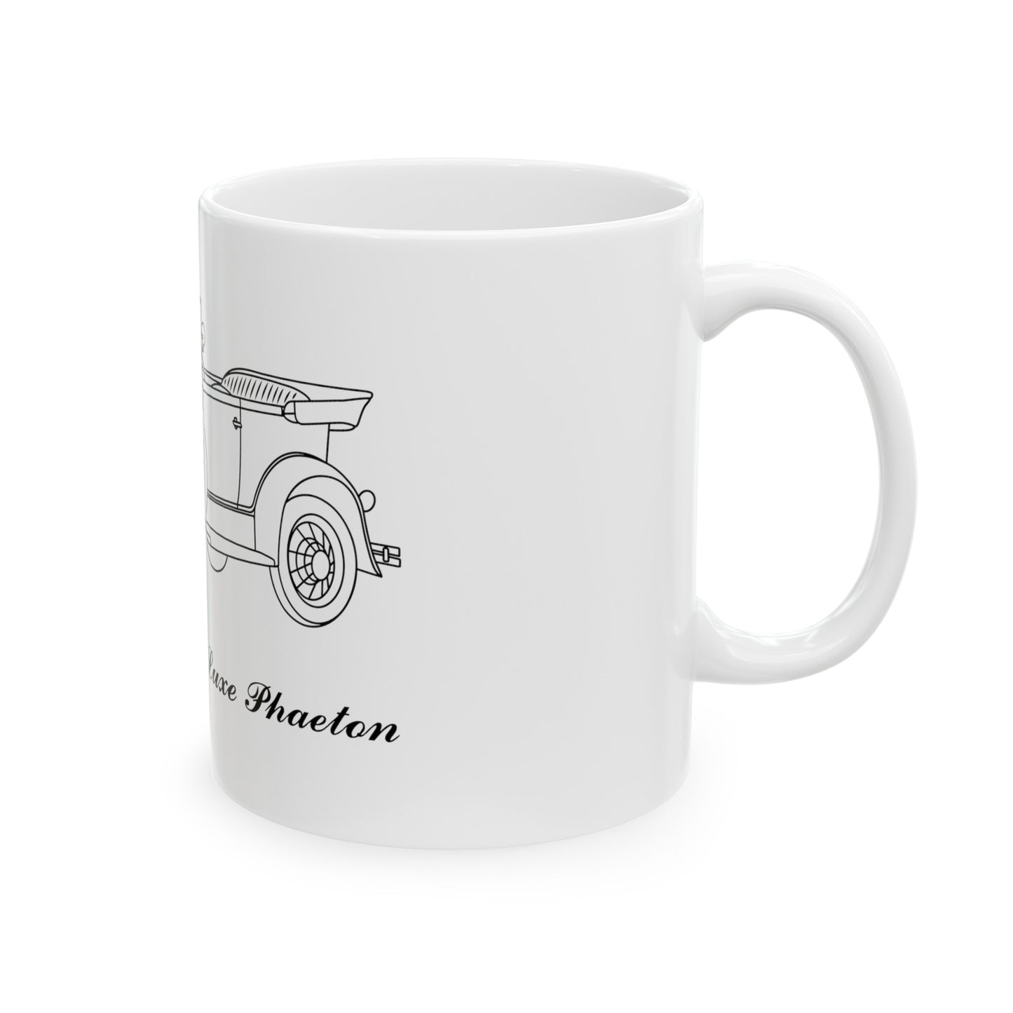 1931 De Luxe Phaeton White Mug