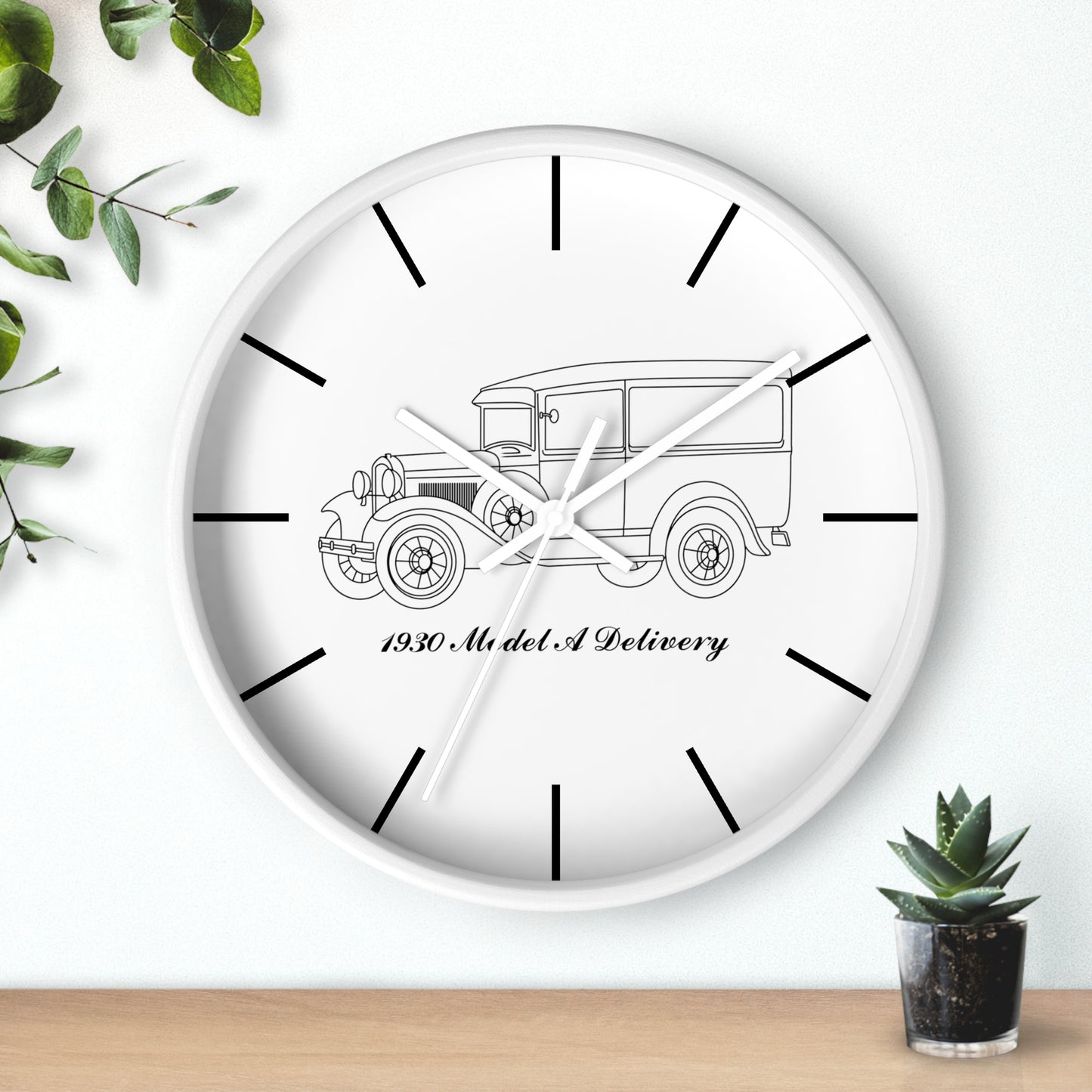 1930 Delivery Wall Clock