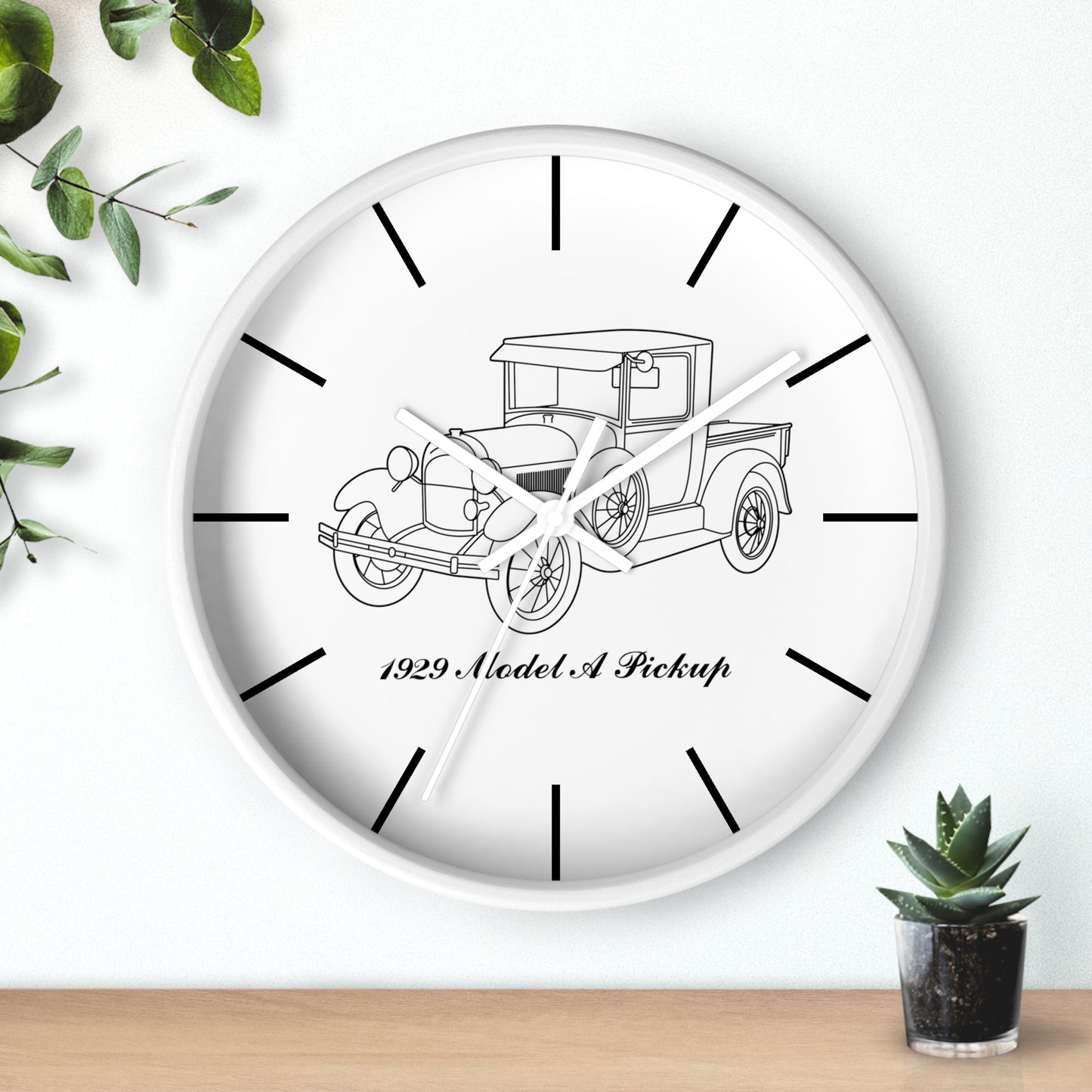 1929 Pickup Wall Clock