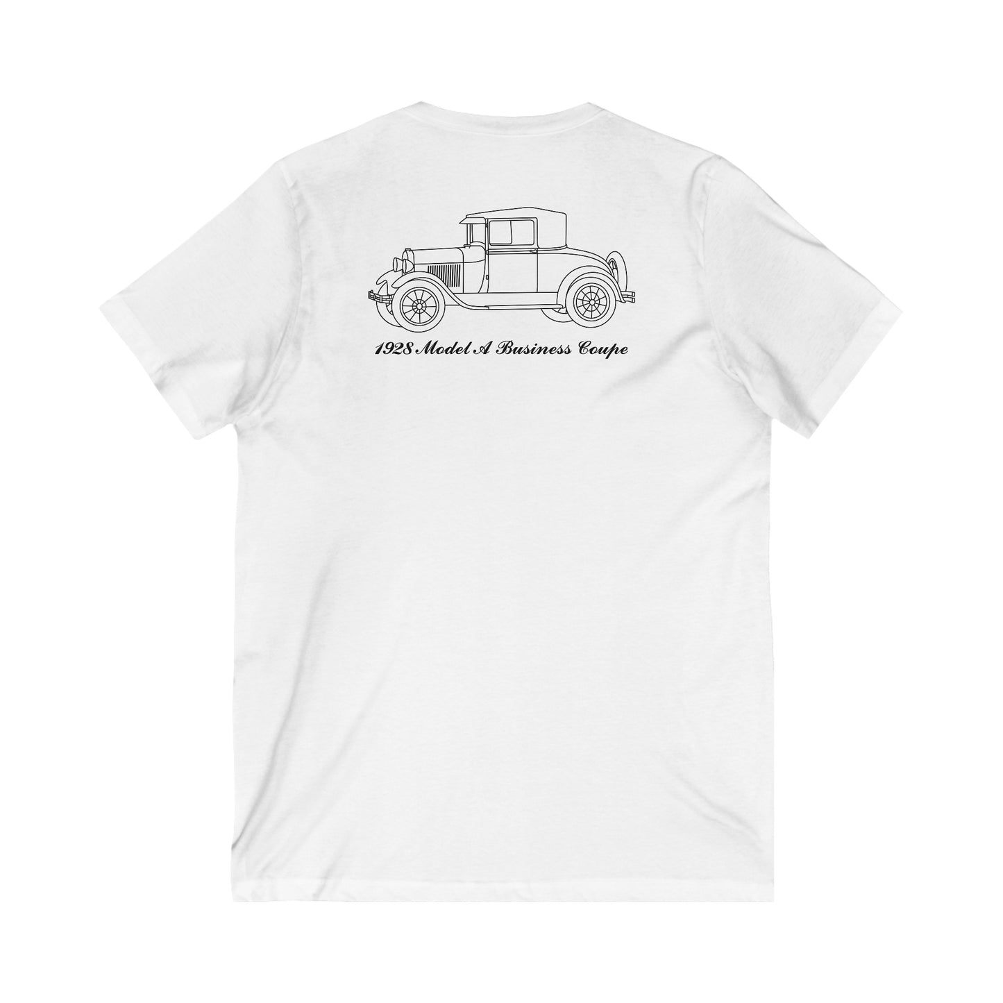 1928 Business Coupe Women's V-Neck Shirt