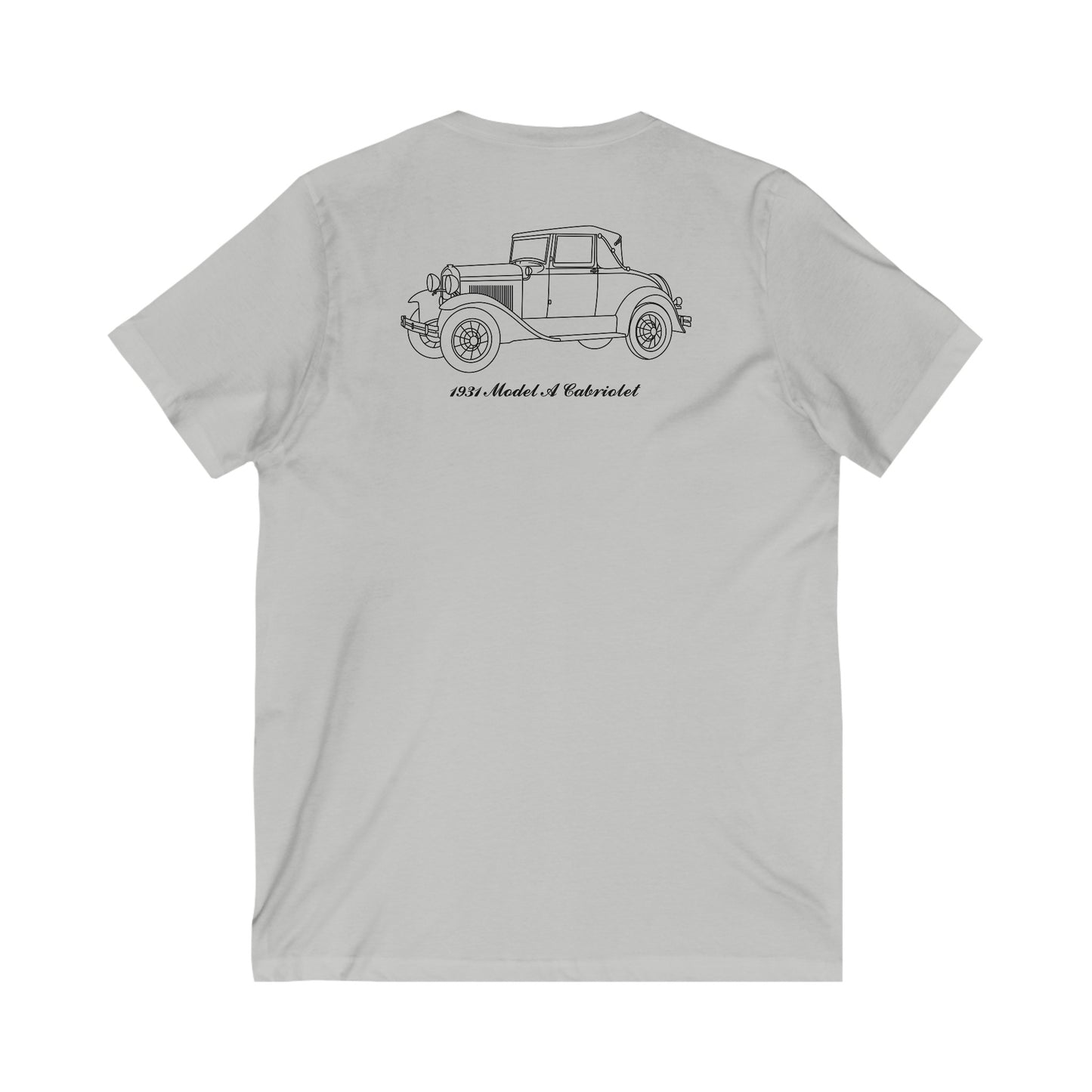 1931 Cabriolet Women's V-Neck Shirt
