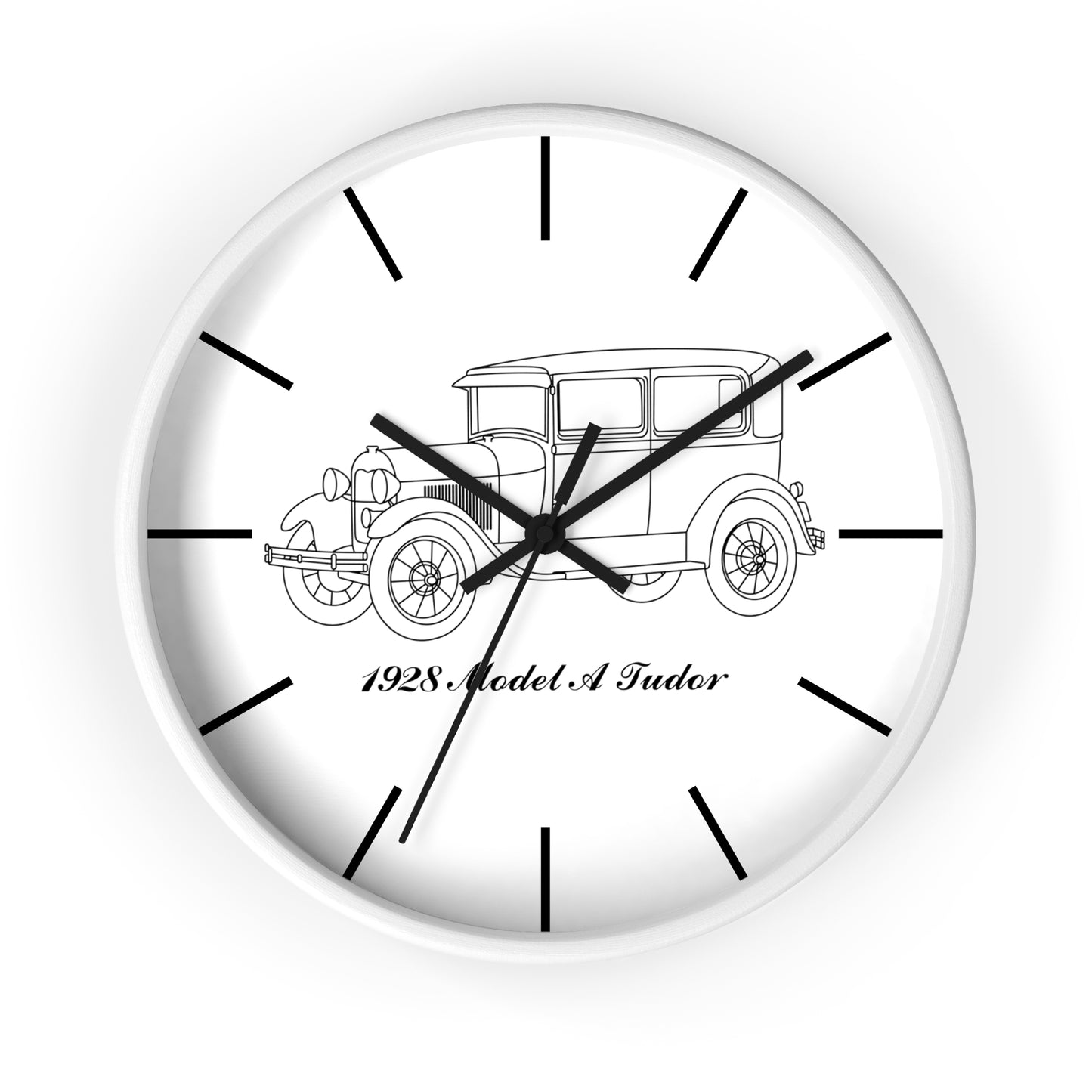 1928 Tudor Wall Clock