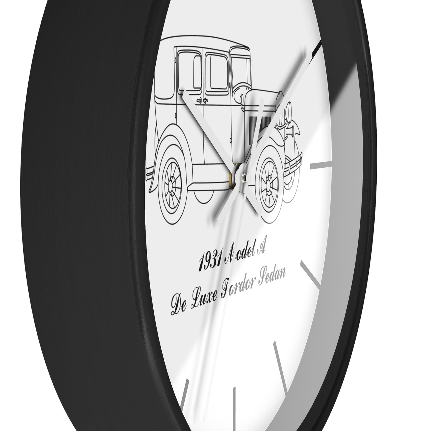 1931 De Luxe Fordor Sedan Wall Clock