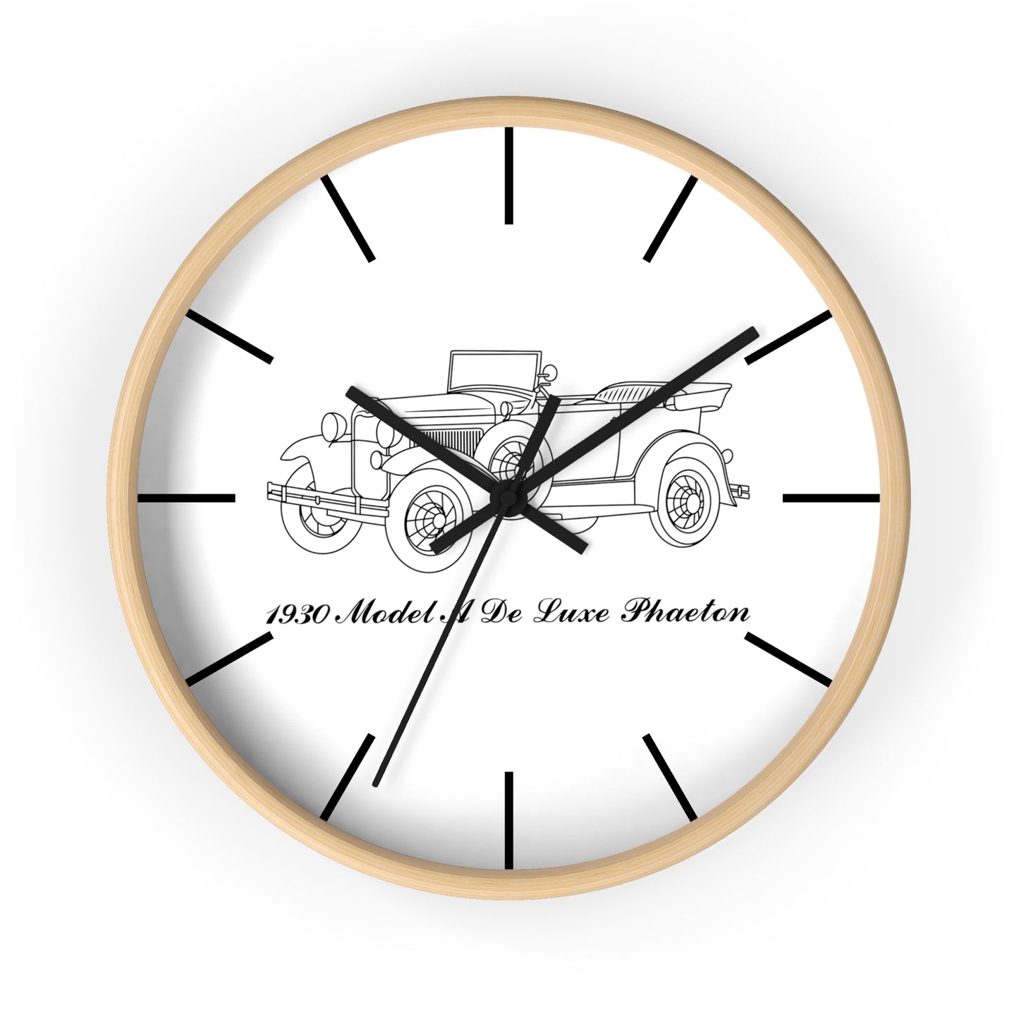 1930 De Luxe Phaeton Wall Clock