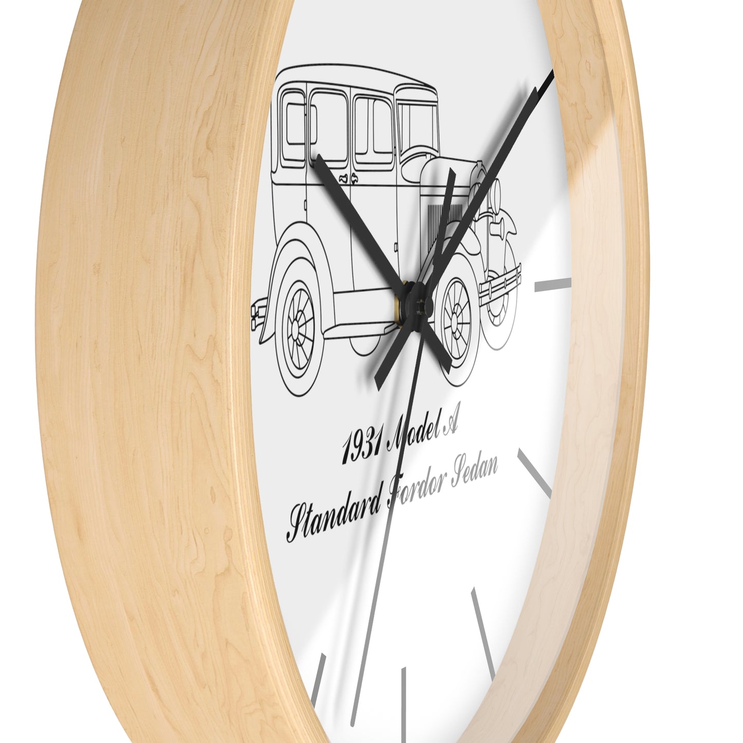 1931 Standard Fordor Sedan Wall Clock