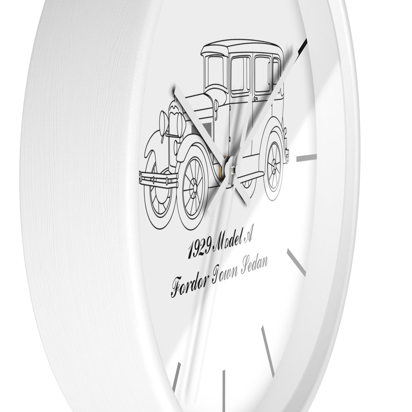 1929 Fordor Town Sedan Wall Clock