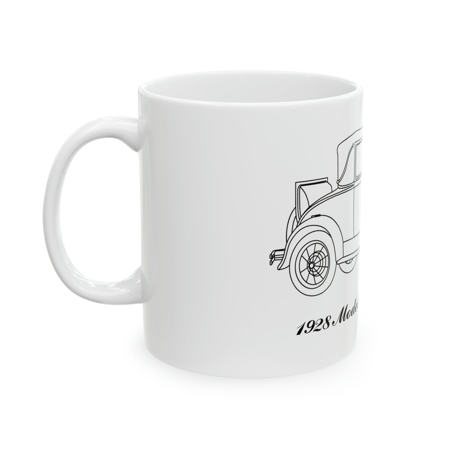 1928 Sport Coupe White Mug