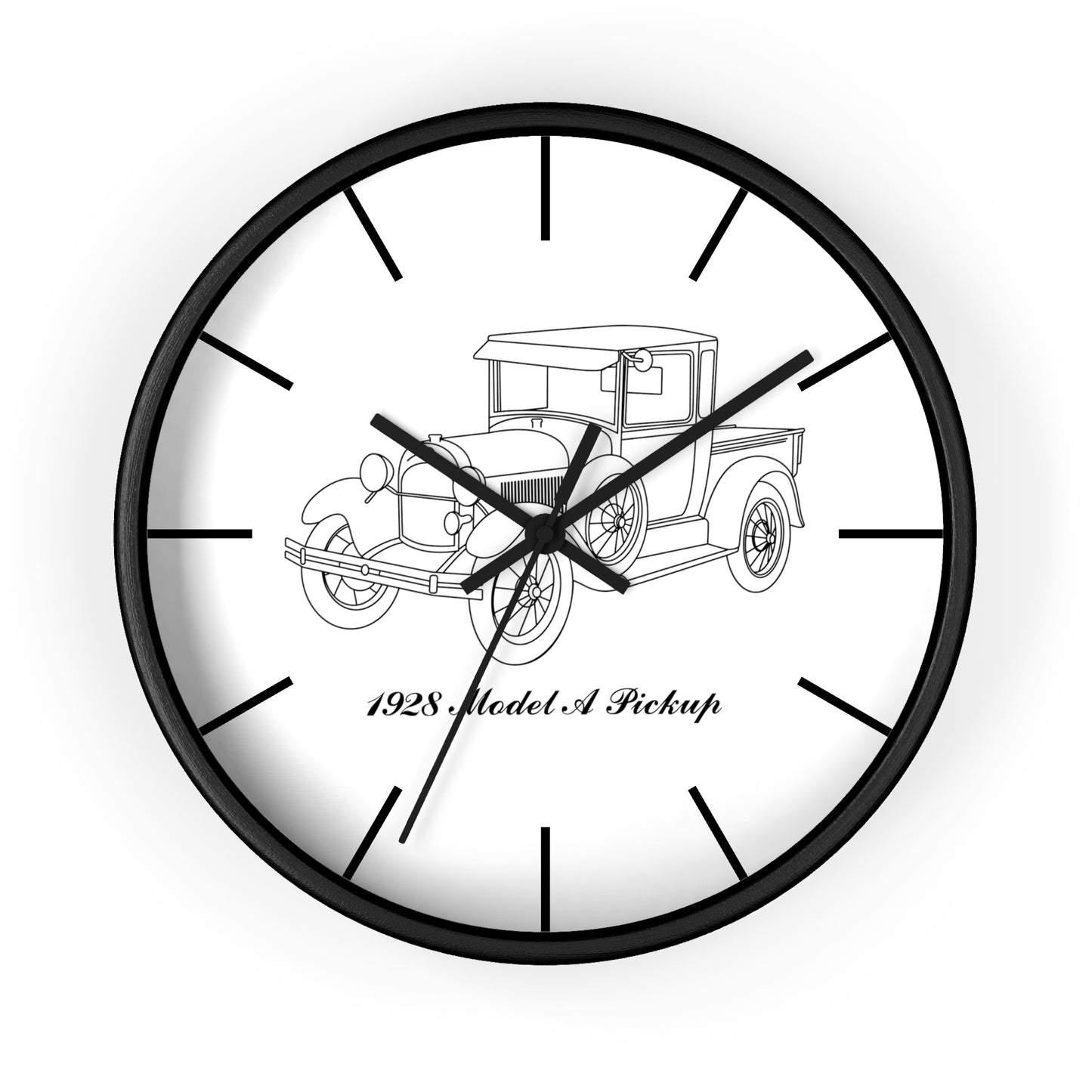 1928 Pickup Wall Clock