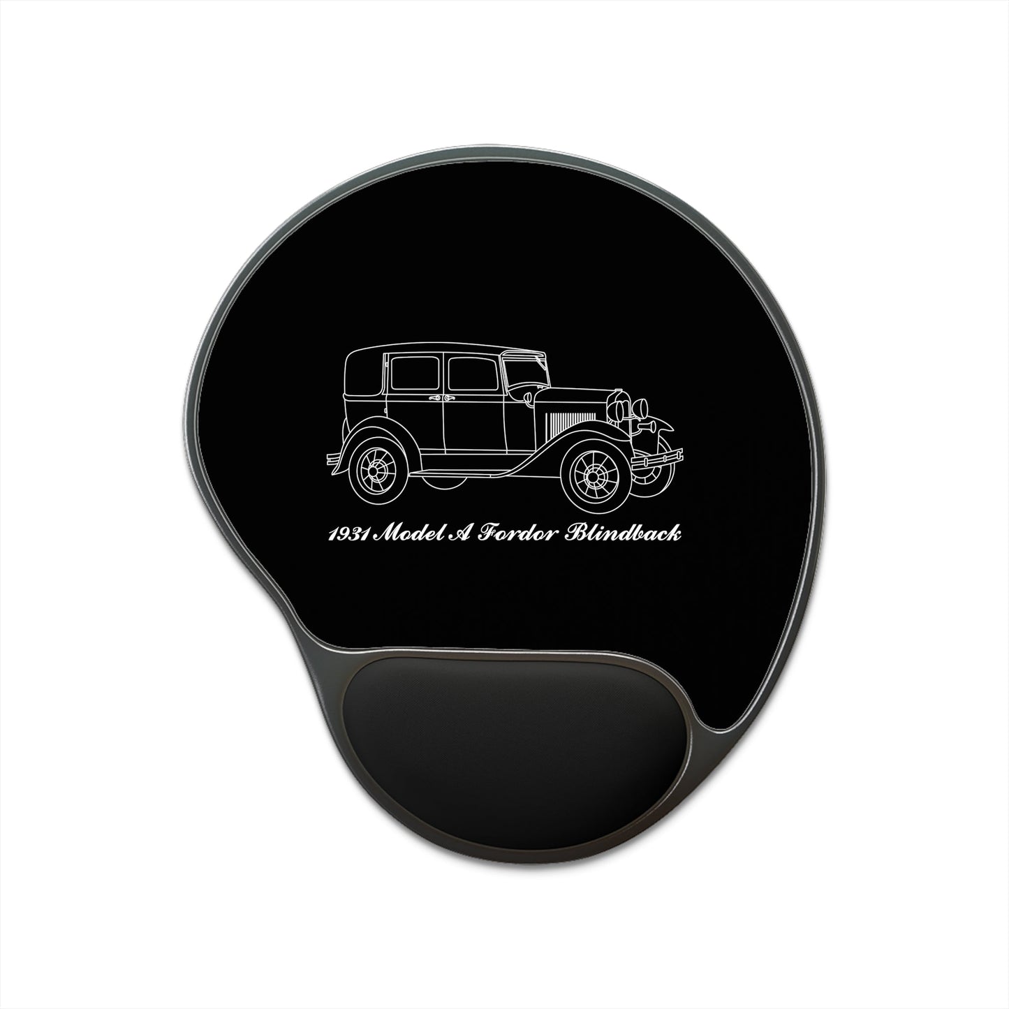 1931 Fordor Town Sedan Blindback Wrist Rest Mouse Pad