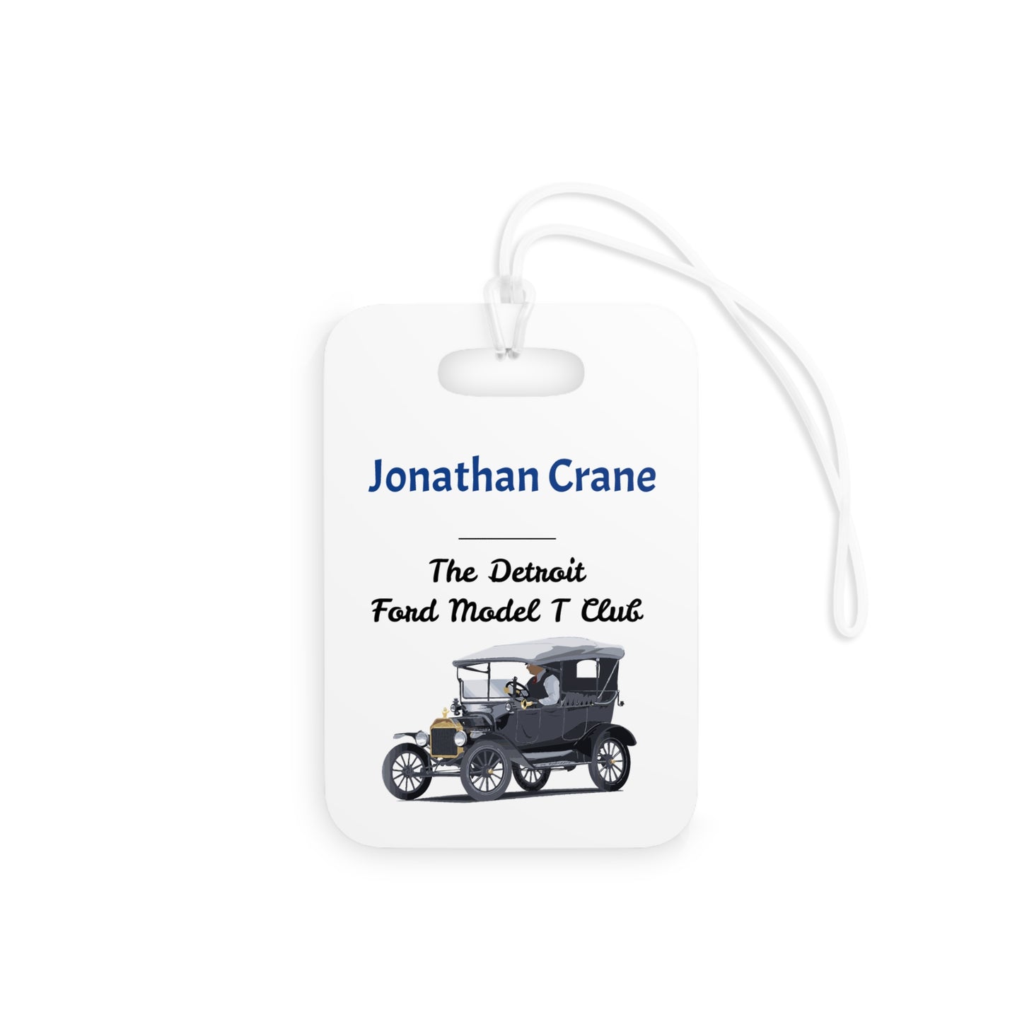 The Detroit Model T Ford Club - Jonathan Crane
