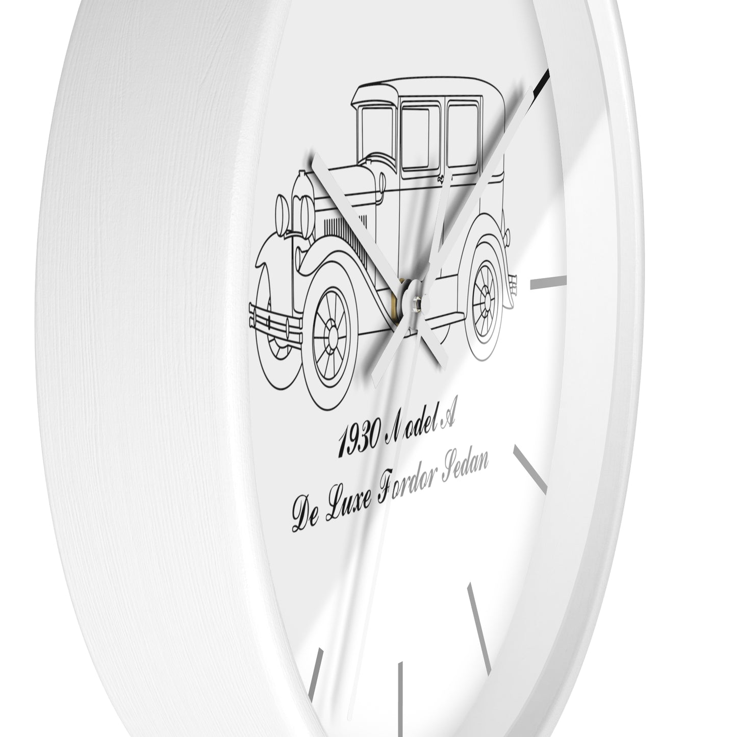 1930 De Luxe Fordor Sedan Wall Clock