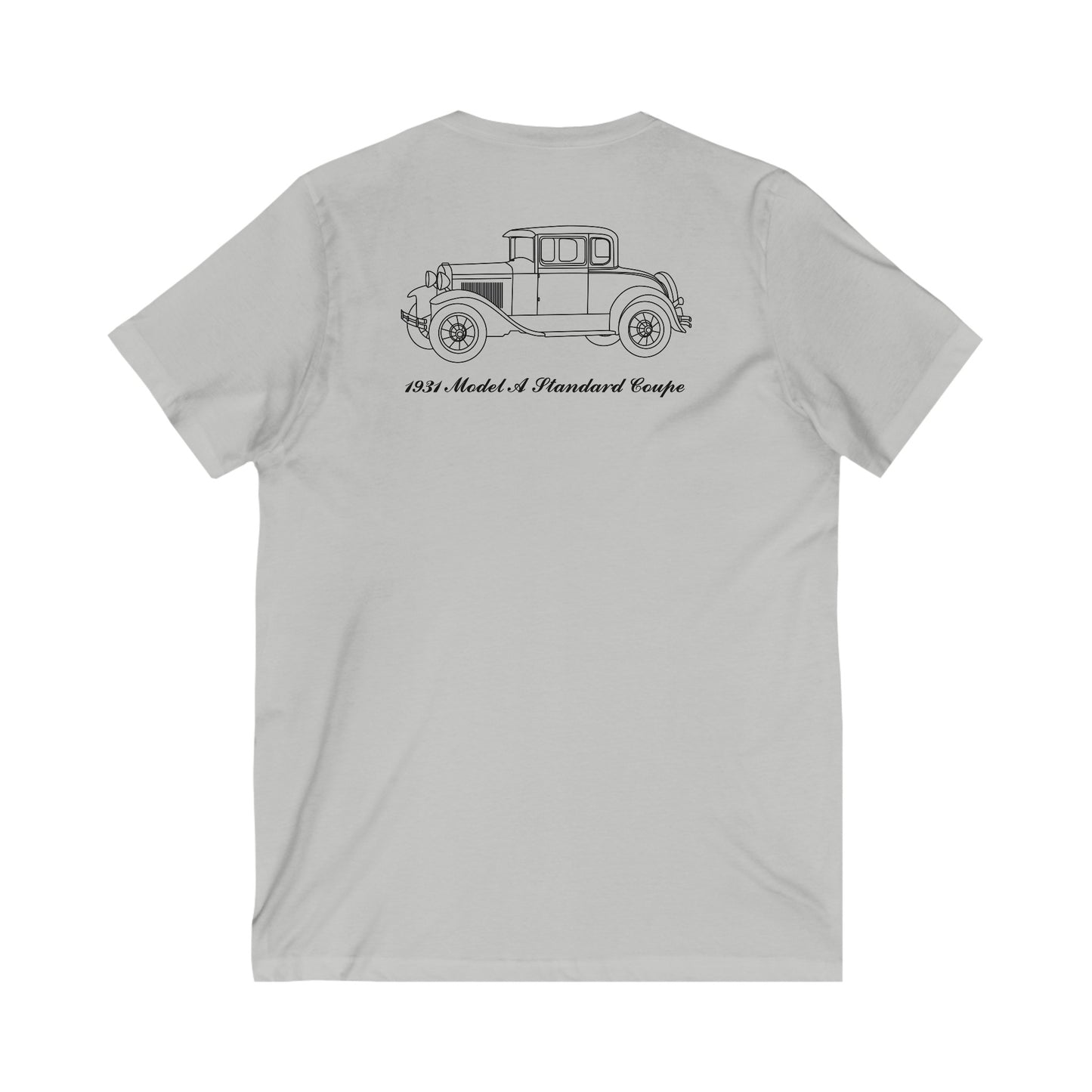 1931 Standard Coupe Women's V-Neck Shirt