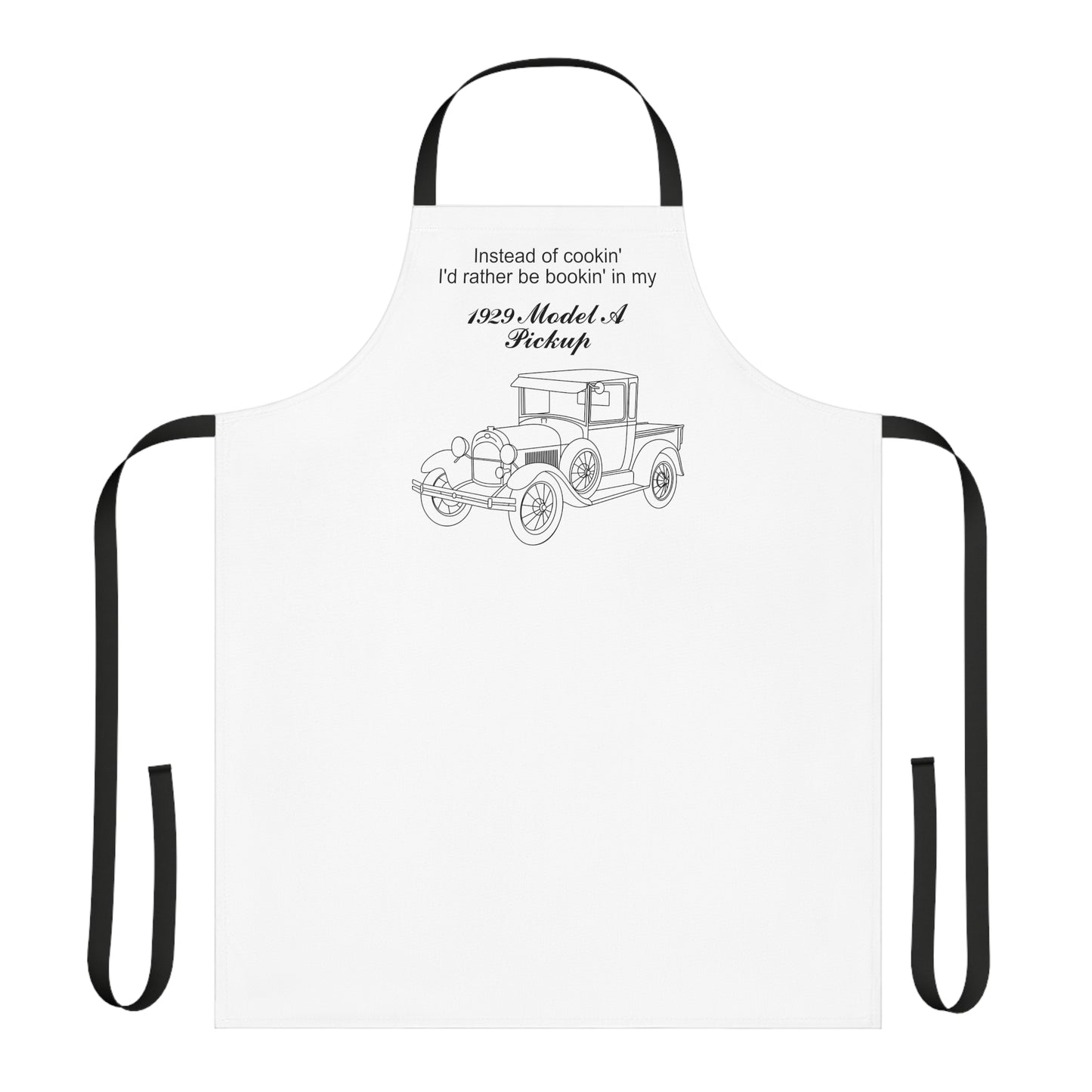 1929 Pickup Cookin' Apron