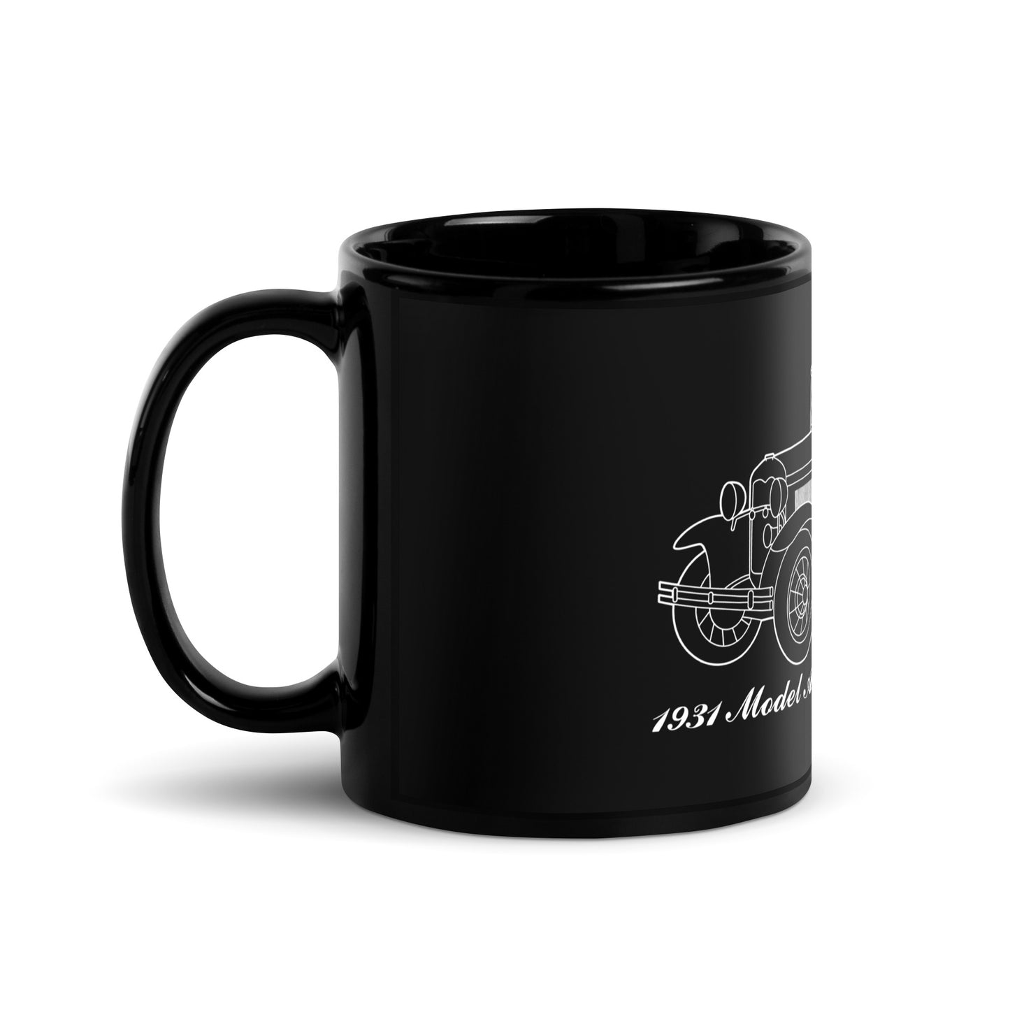 1931 Convertible Sedan Black Mug