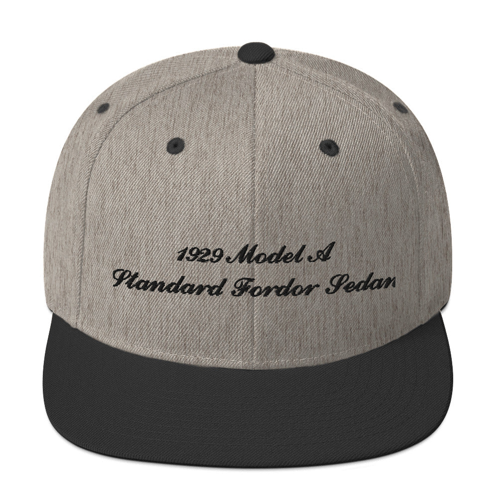 1929 Standard Fordor Sedan Embroidered Gray Hat