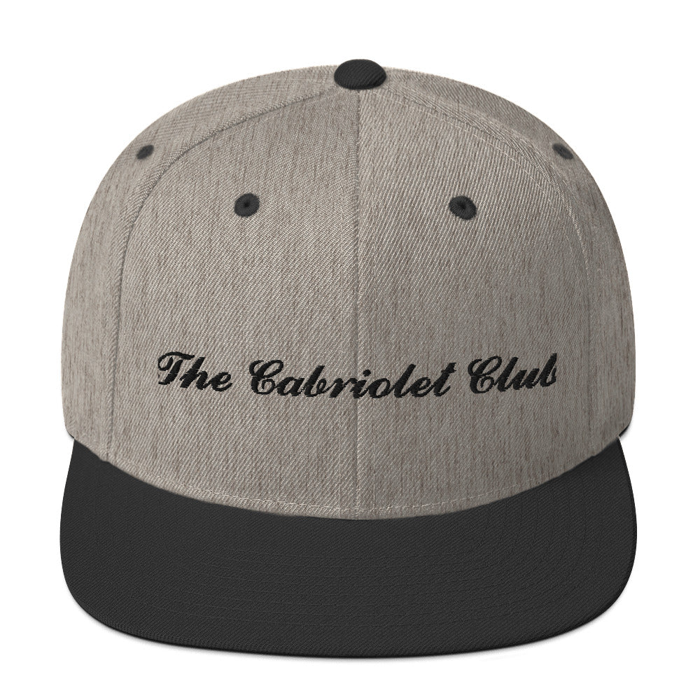 The Cabriolet Club Embroidered Gray Hat