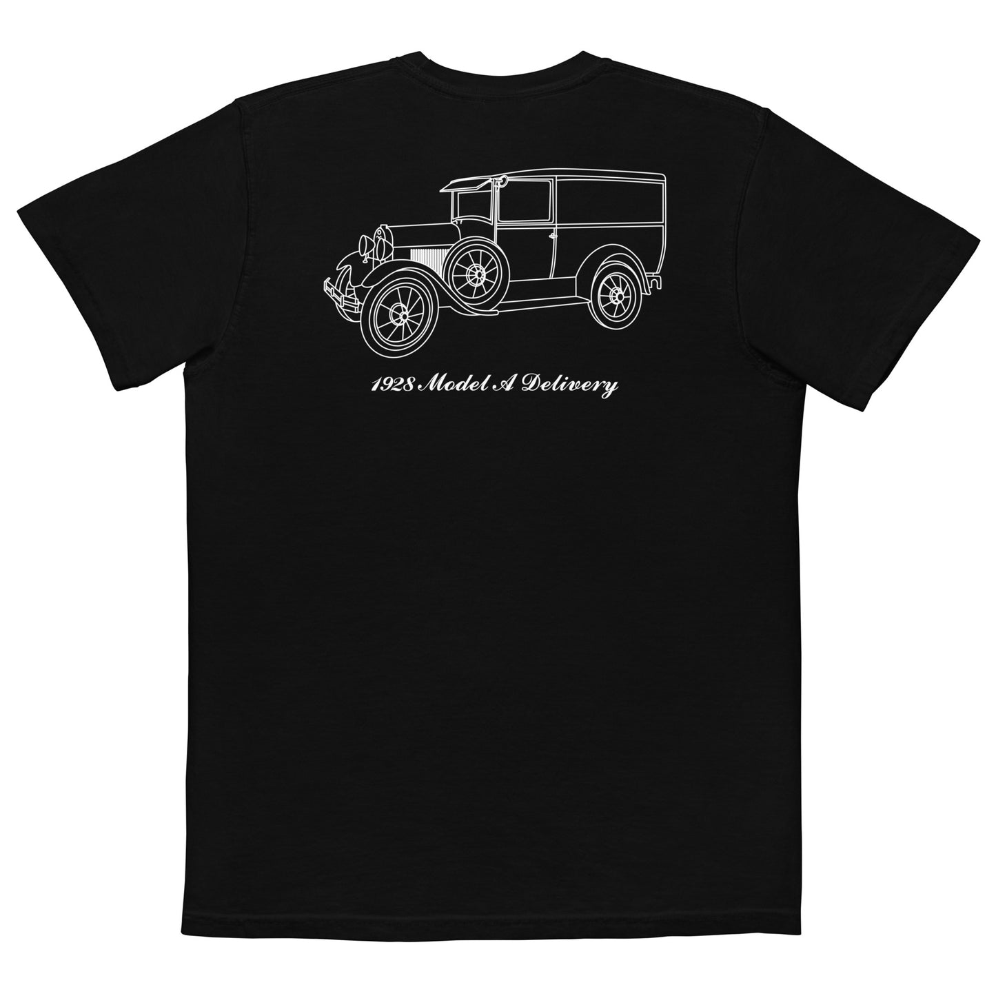 1928 Delivery Black Pocket T-Shirt