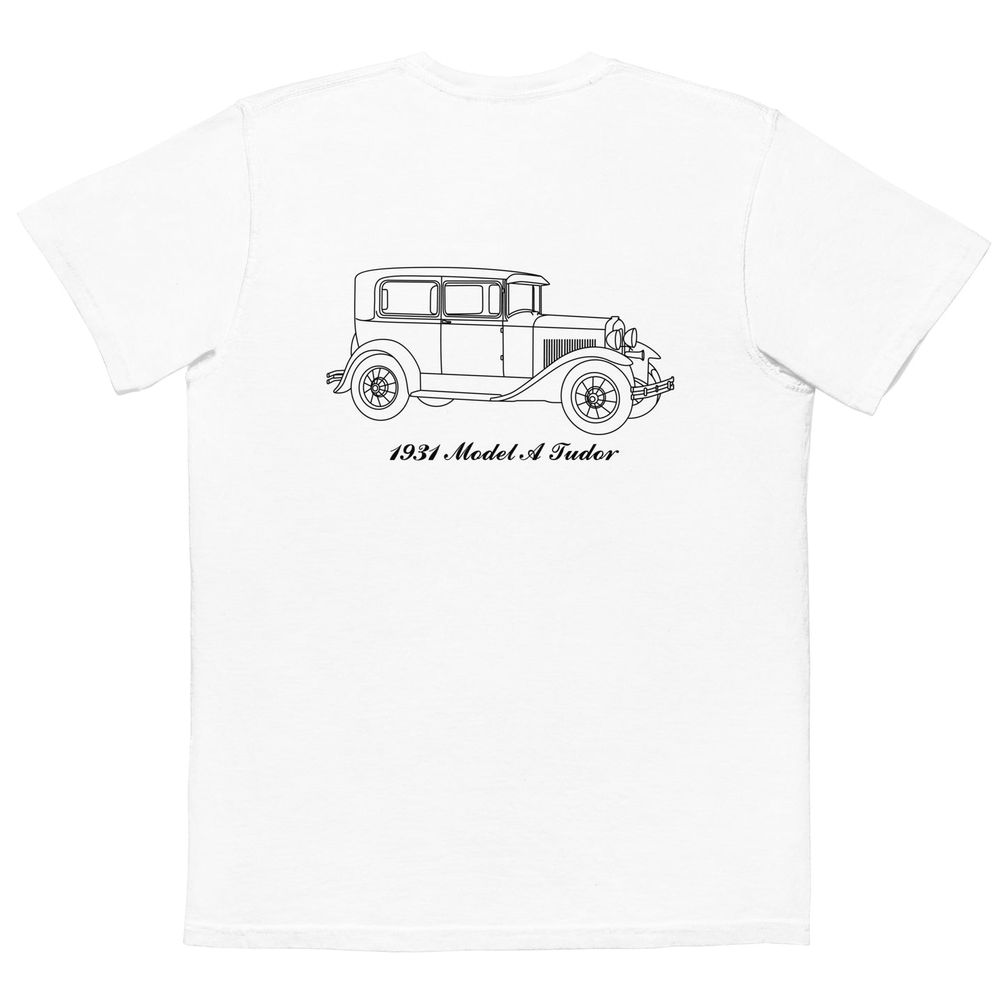 1931 Tudor White Pocket T-Shirt