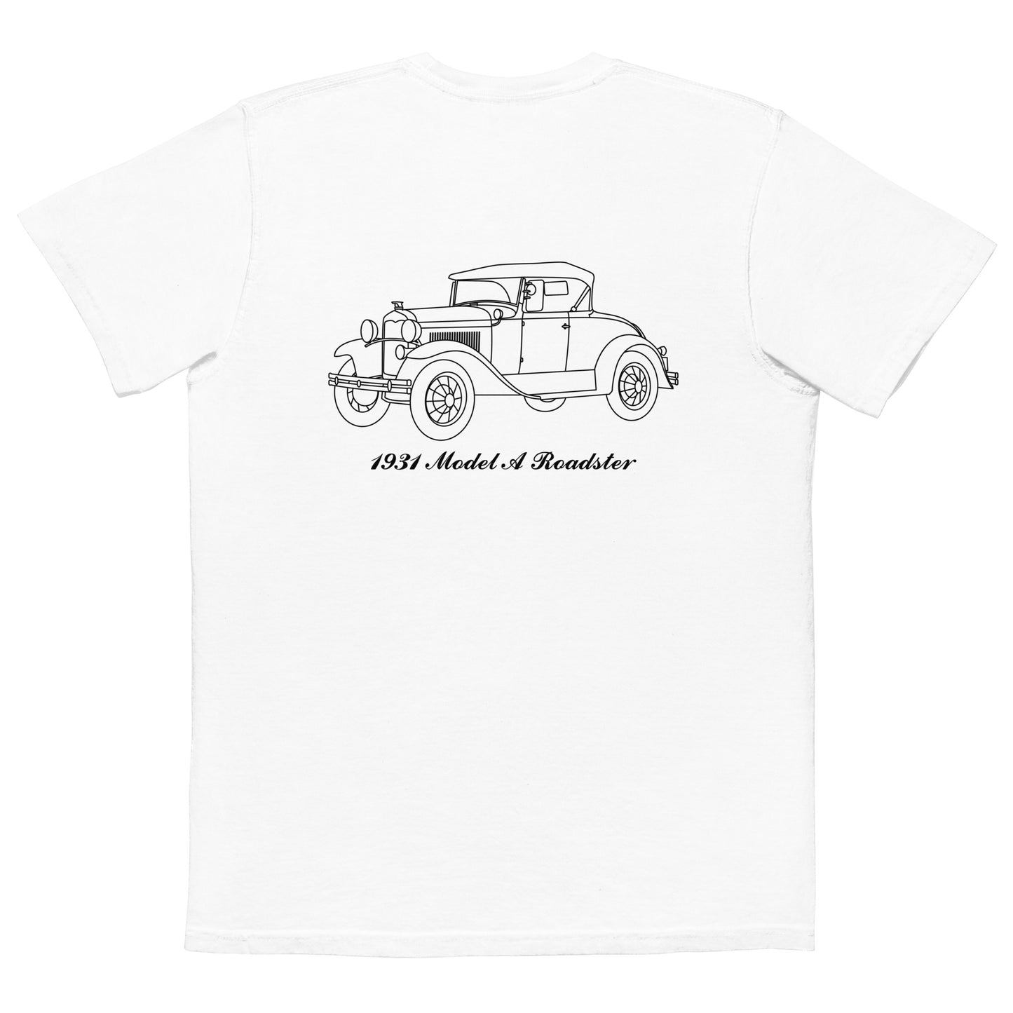 1931 Roadster White Pocket T-Shirt