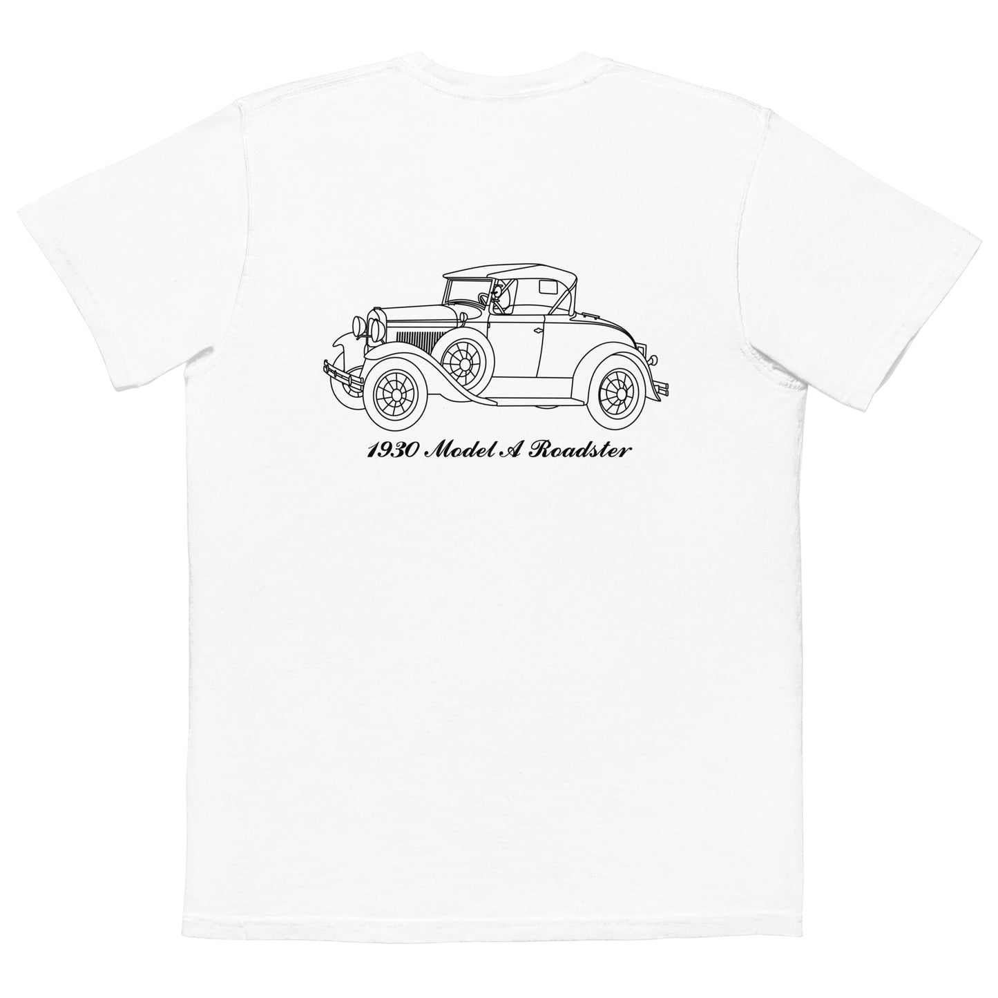 1930 Roadster White Pocket T-Shirt