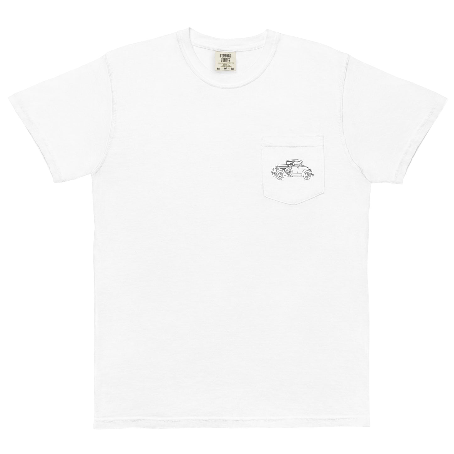 1930 Roadster White Pocket T-Shirt