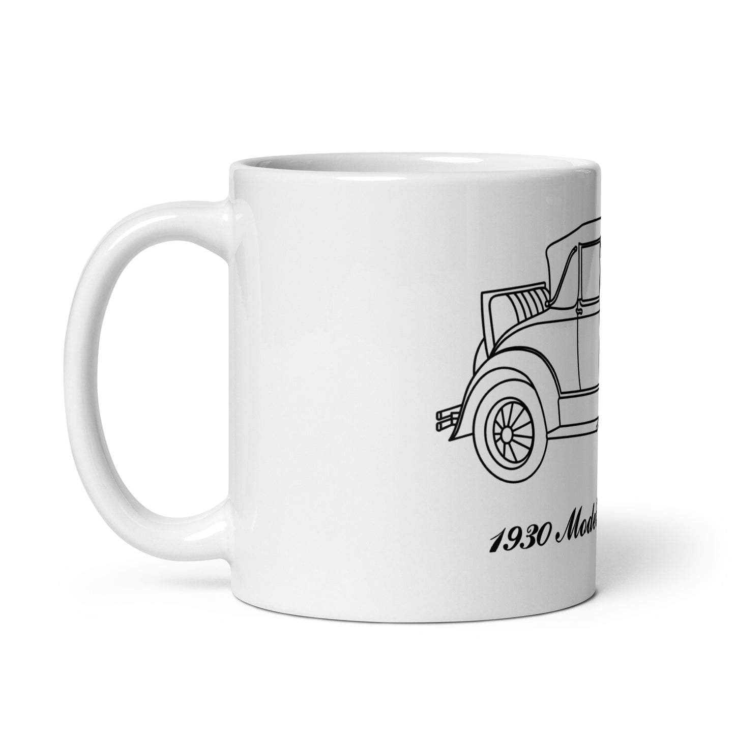 1930 Cabriolet White Mug