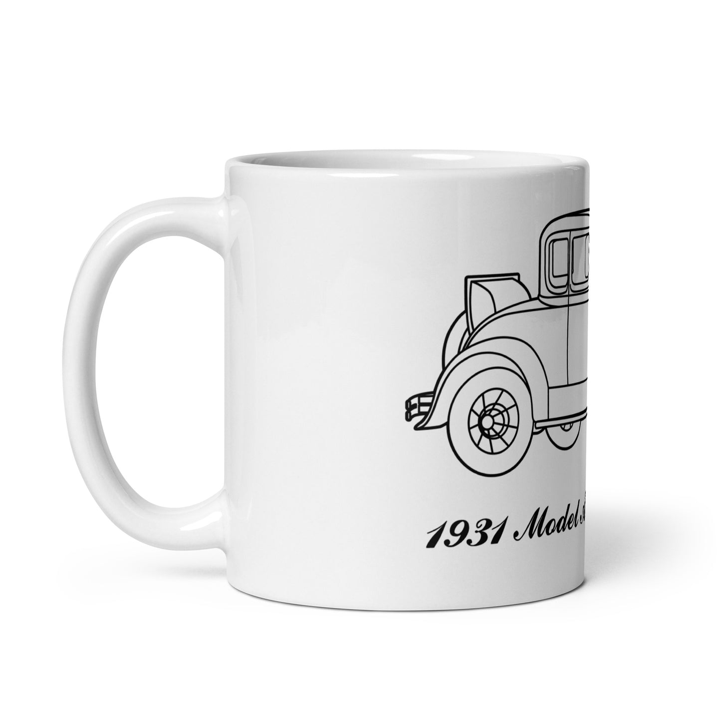 1931 De Luxe Coupe White Mug