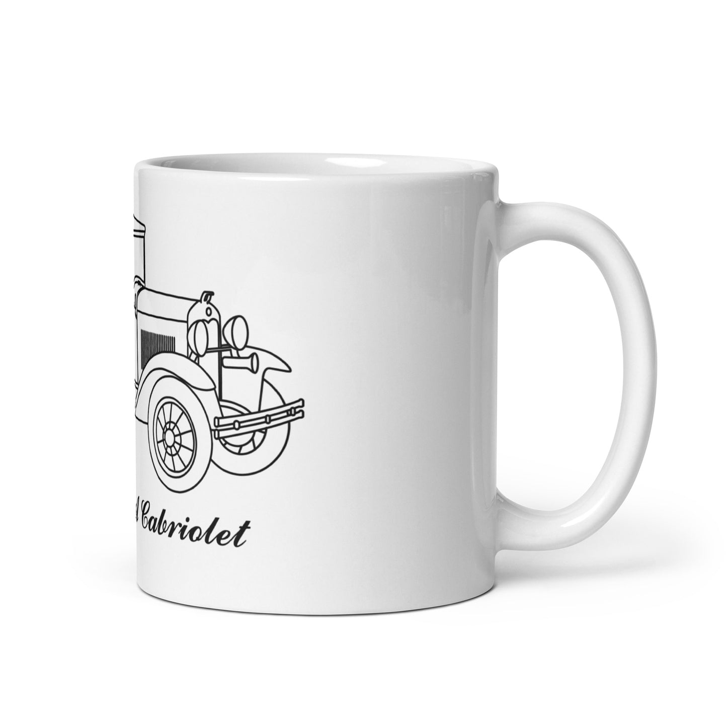 1930 Cabriolet White Mug