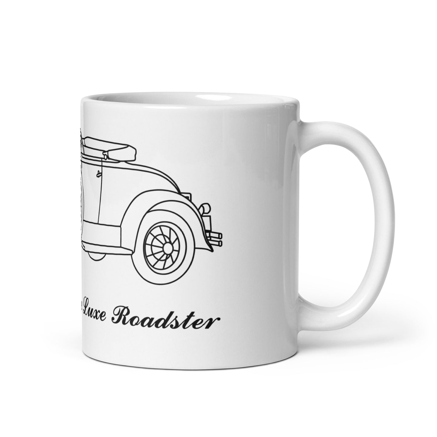 1930 De Luxe Roadster White Mug