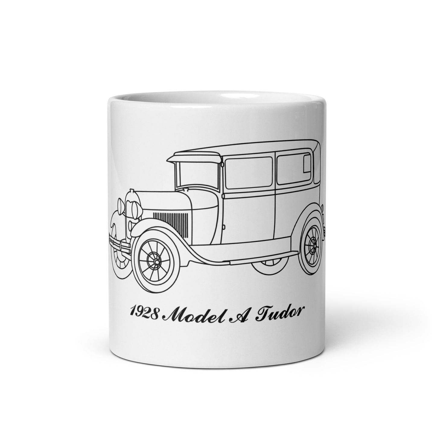 1928 Tudor White Mug