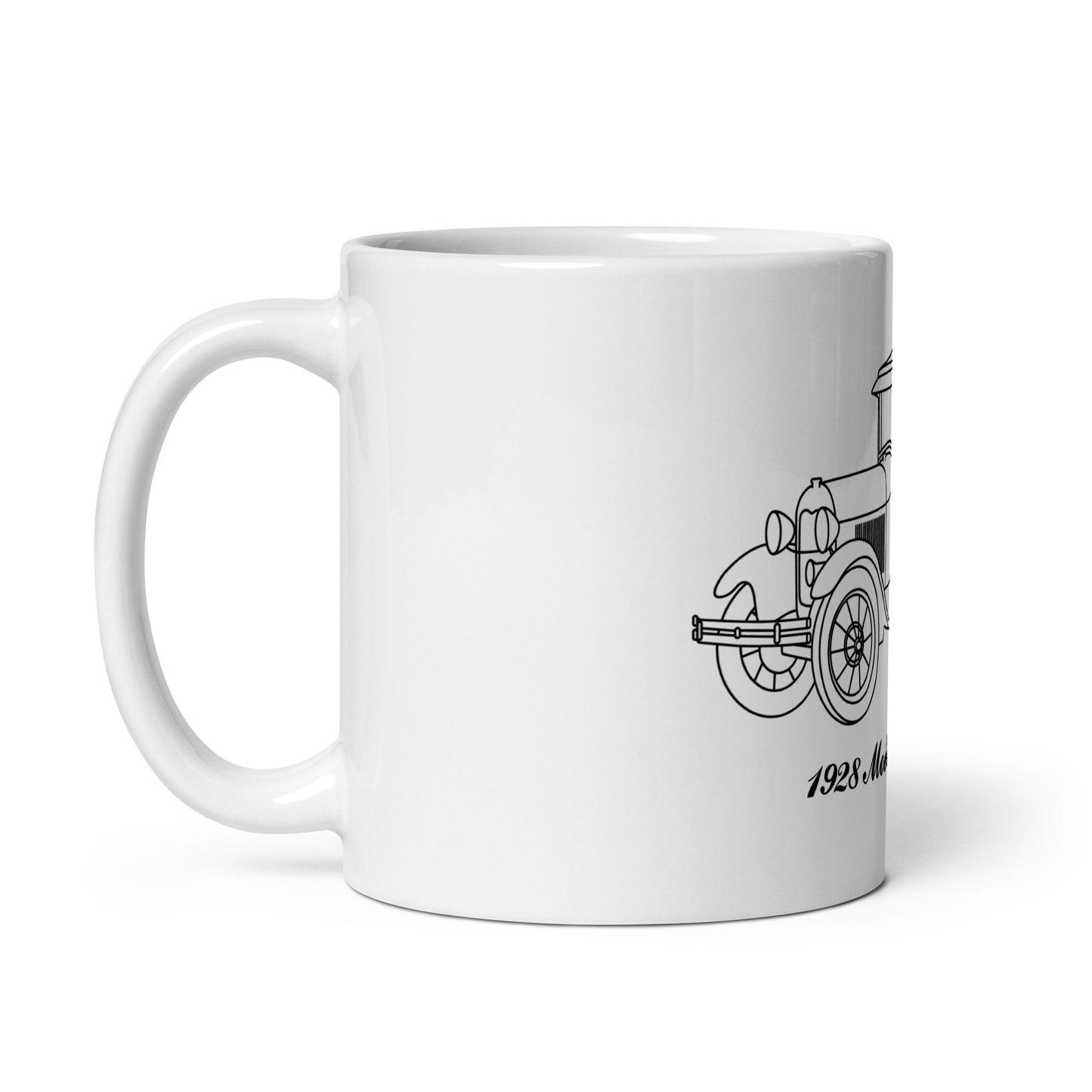 1928 Tudor White Mug