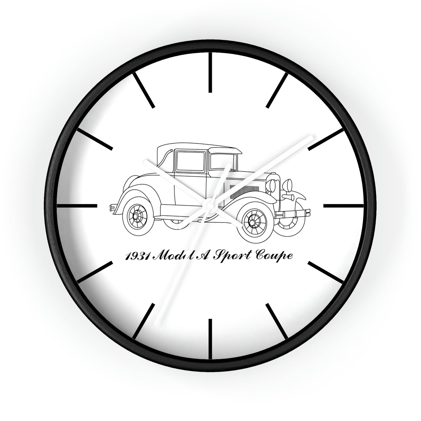 1931 Sport Coupe Wall Clock