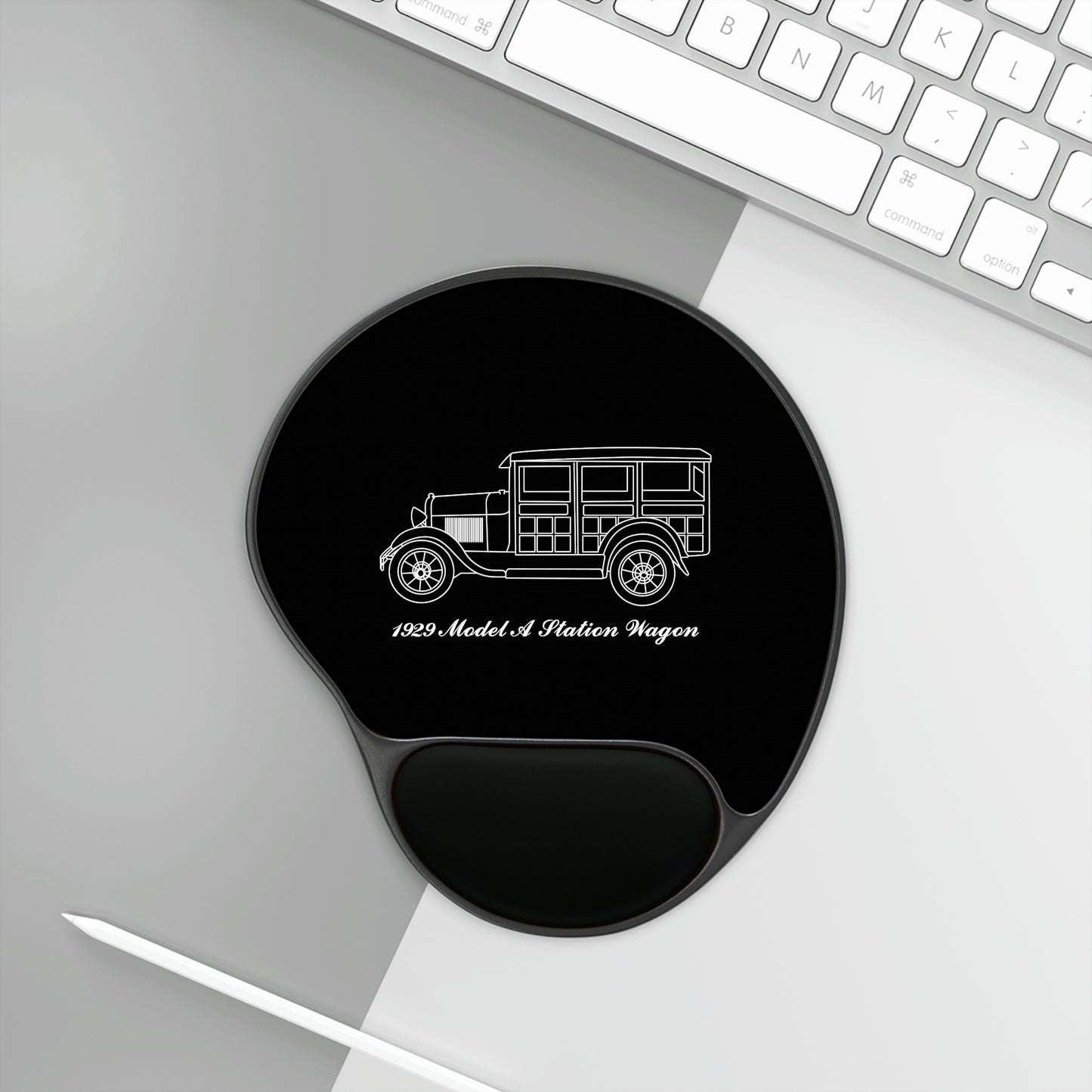 1929 Station Wagon Wrist Rest Mouse Pad