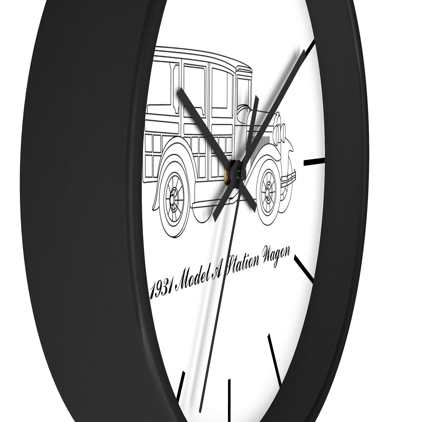 1931 Station Wagon Wall Clock