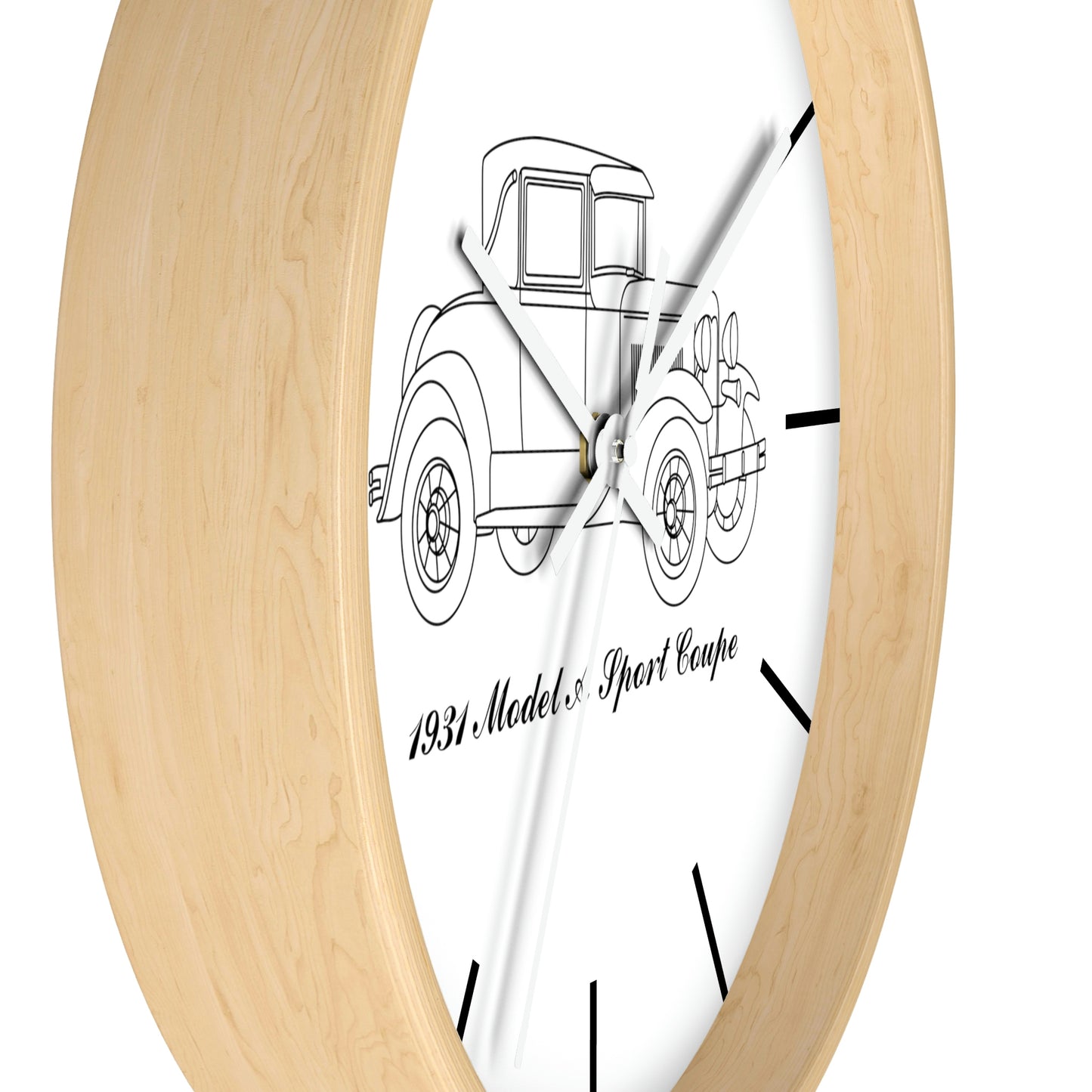1931 Sport Coupe Wall Clock