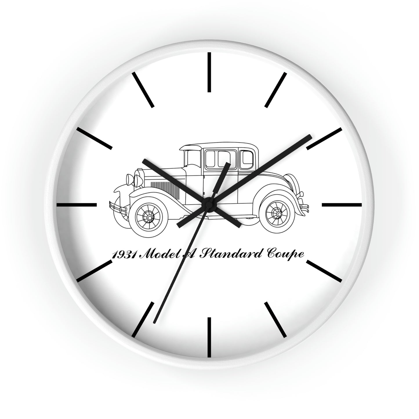 1931 Standard Coupe Wall Clock