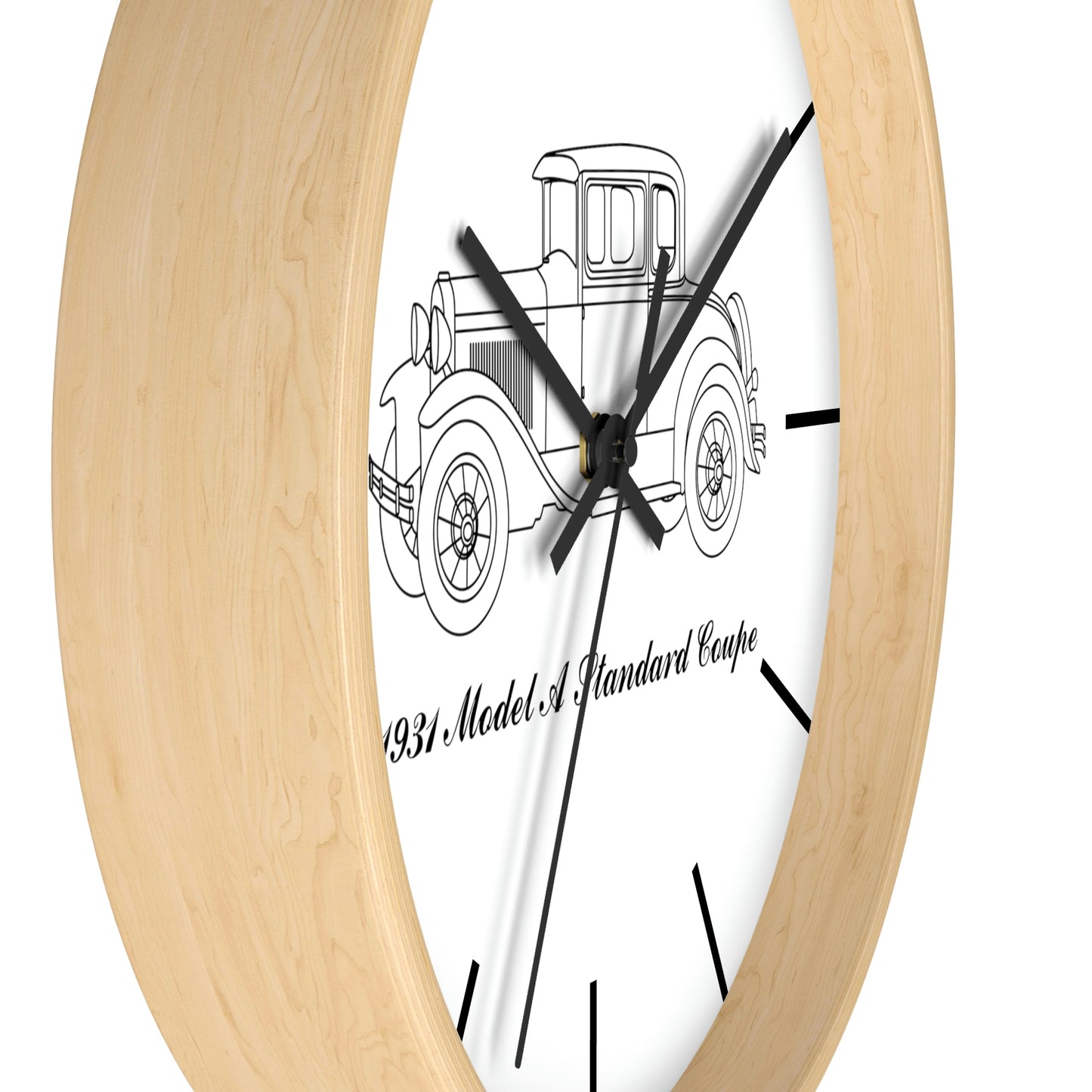 1931 Standard Coupe Wall Clock
