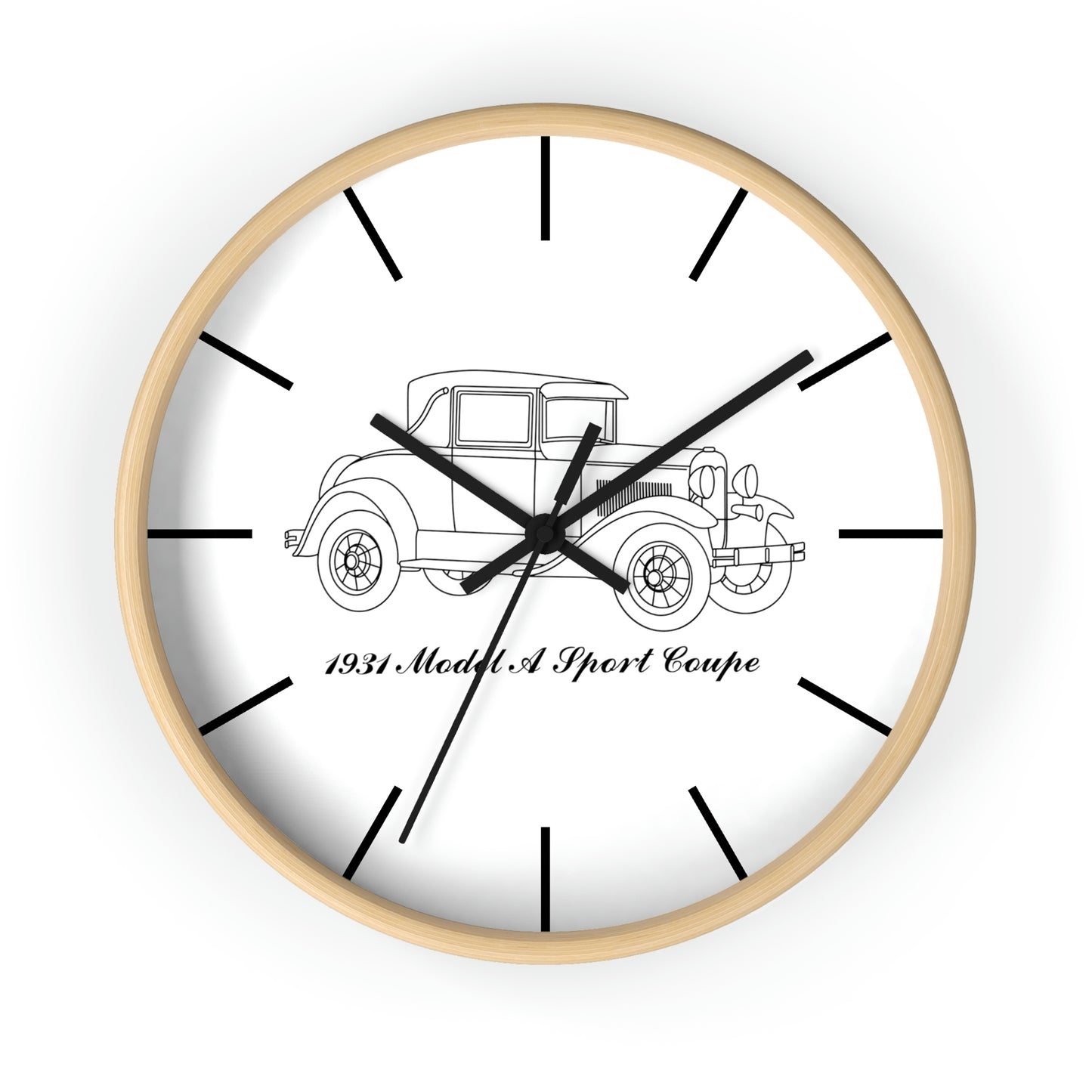 1931 Sport Coupe Wall Clock
