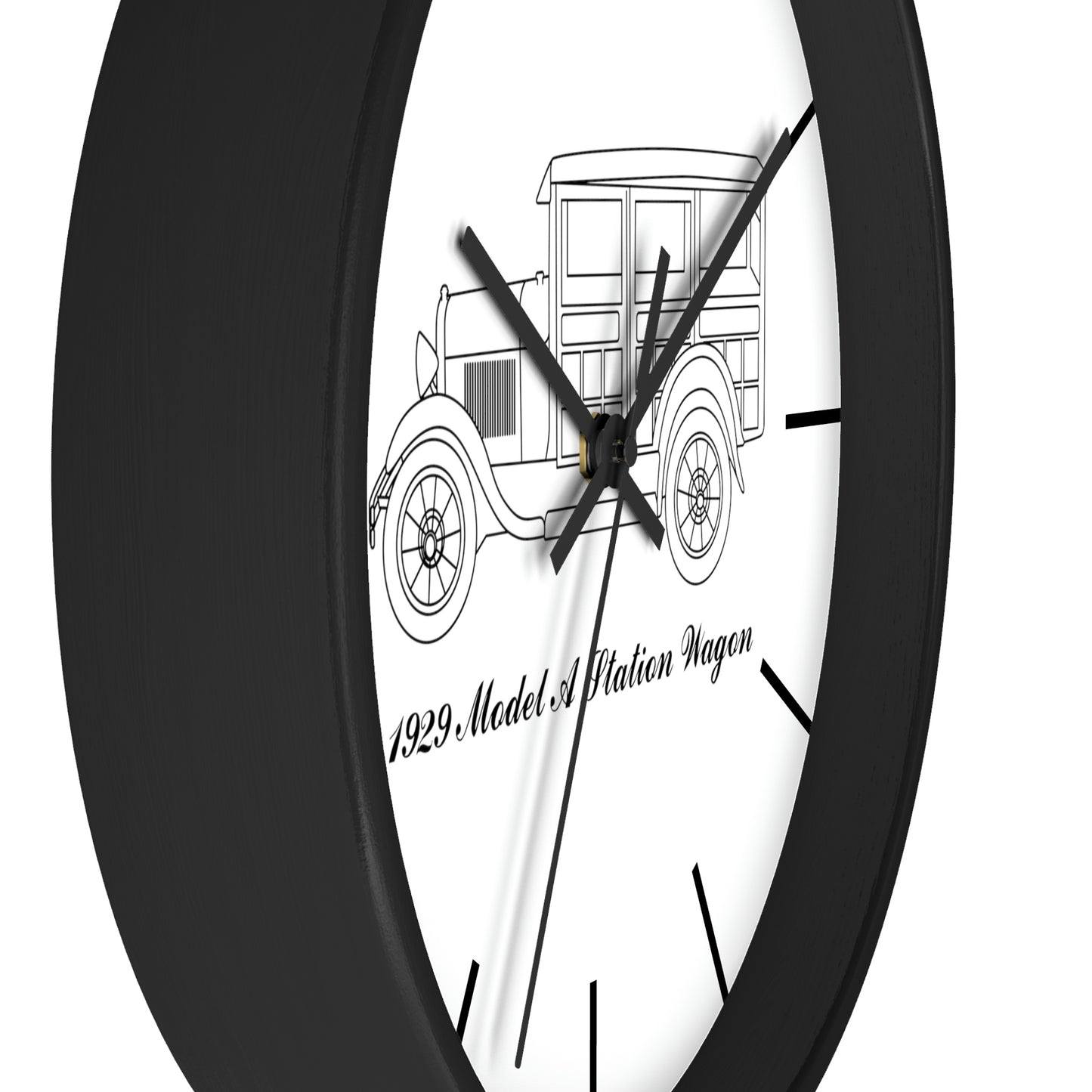 1929 Station Wagon Wall Clock