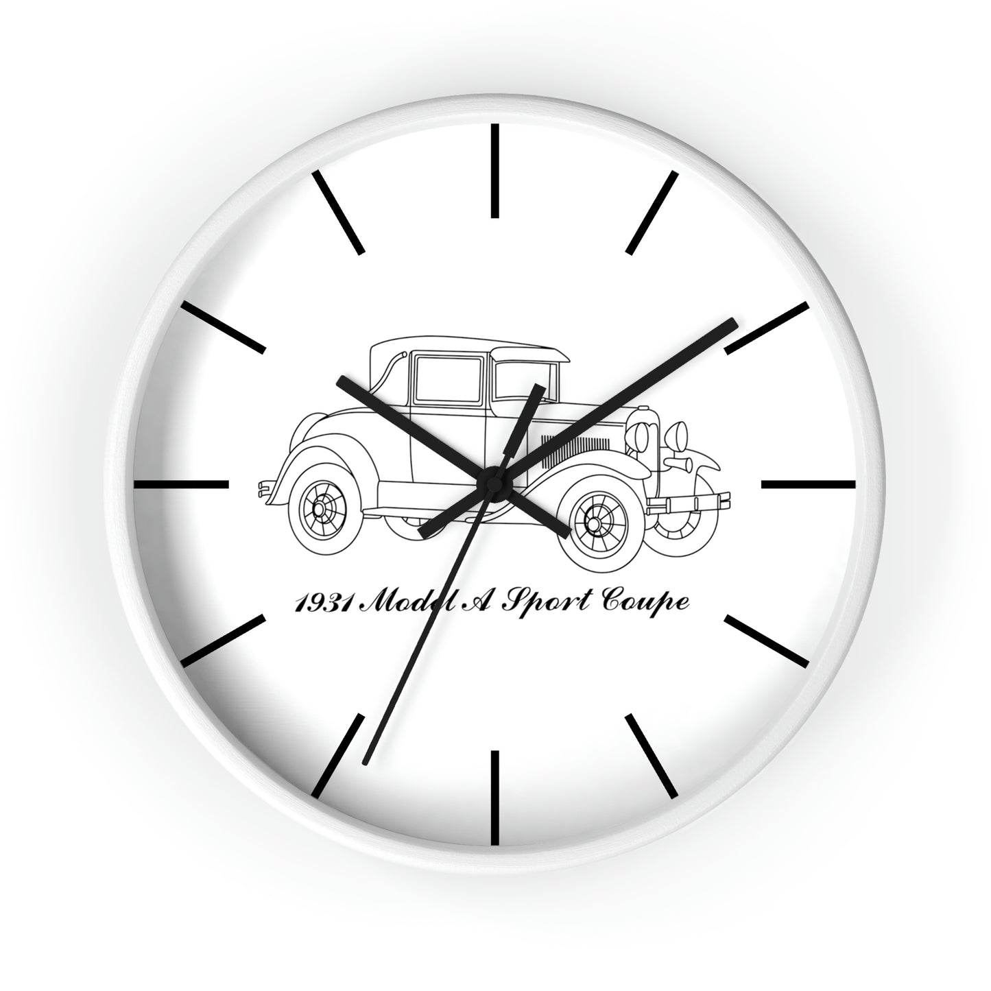 1931 Sport Coupe Wall Clock