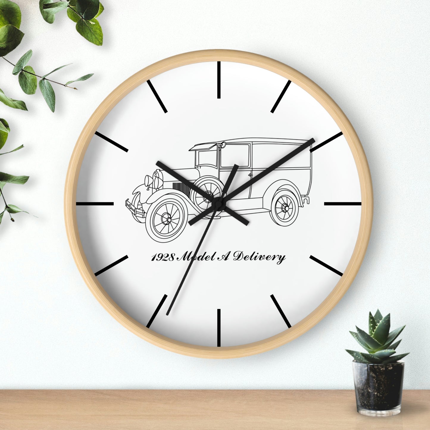 1928 Delivery Wall Clock